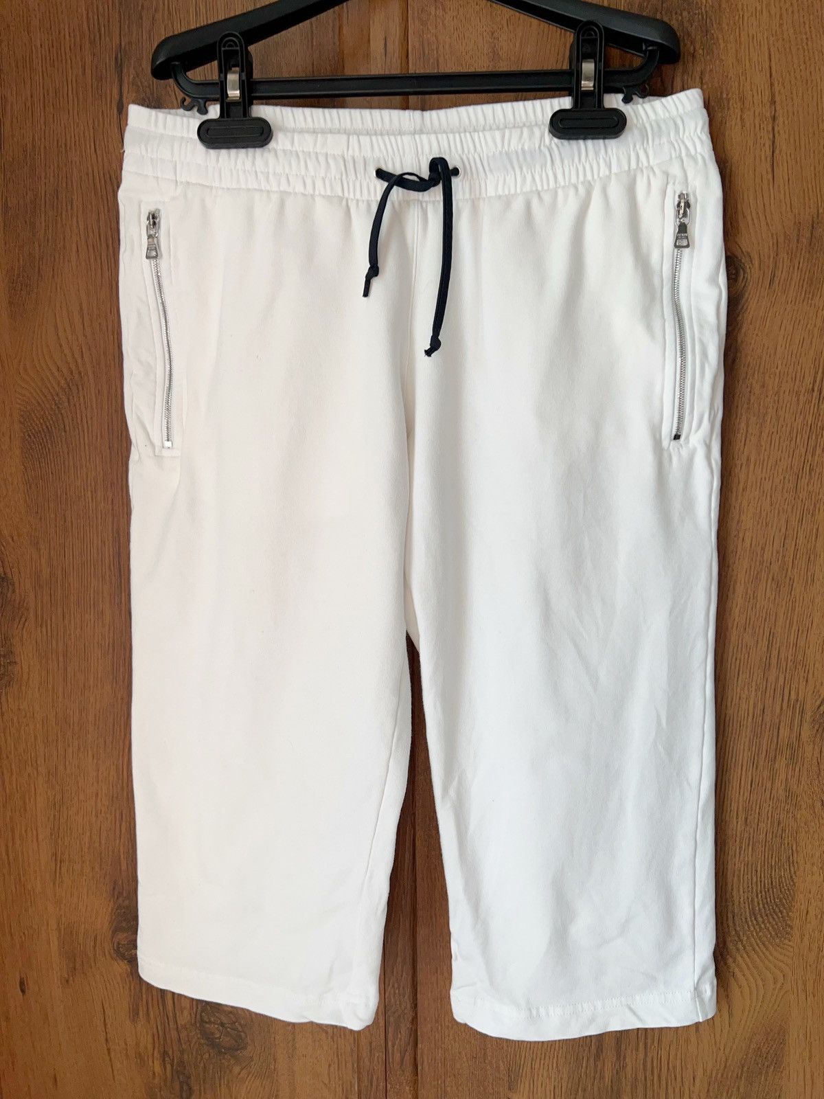 Prada Prada White skinny Shorts Vintage Size US 29 - 3 Thumbnail