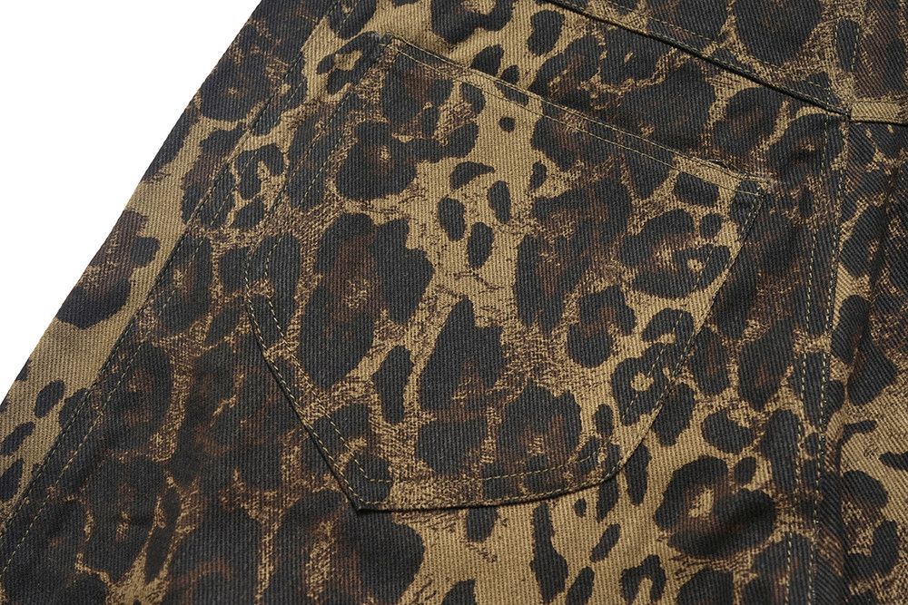 Japanese Brand Camouflage Leopard baggyJeans Size US 32 / EU 48 - 6 Thumbnail