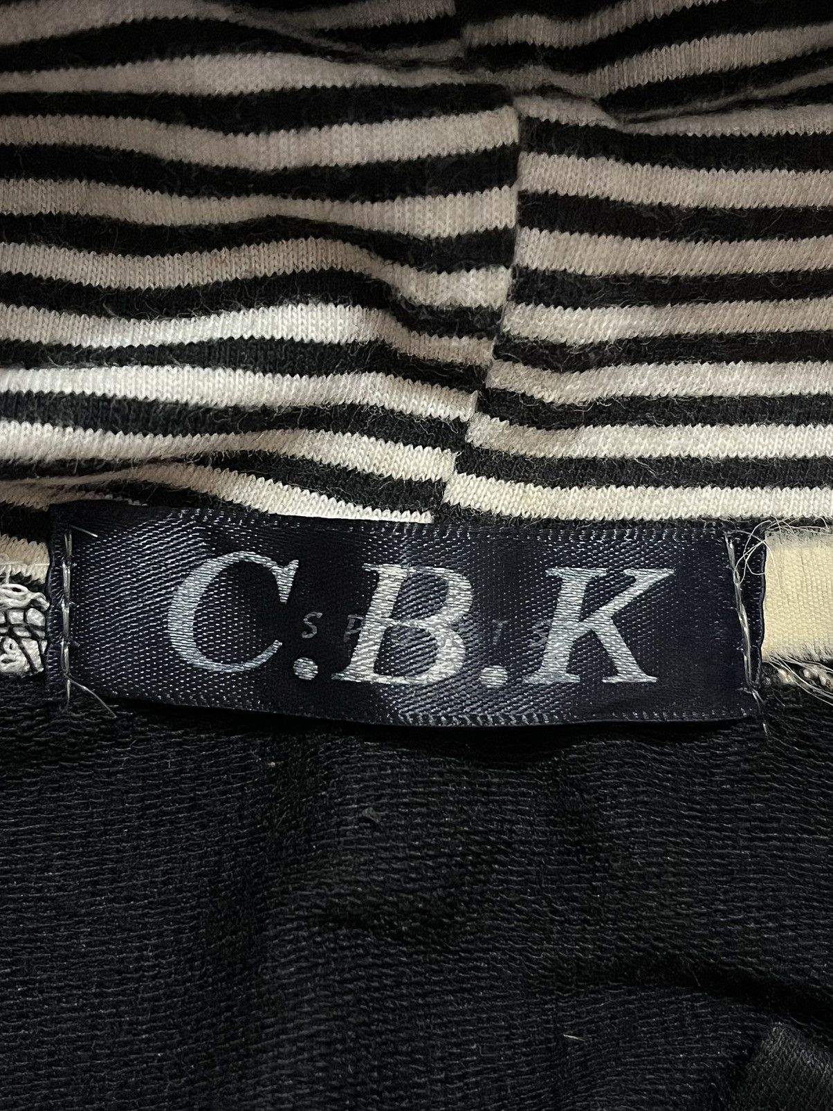 Japanese Brand Japanese CBK Sports Double Layer Punk Style Hoodie Size US L / EU 52-54 / 3 - 6 Thumbnail