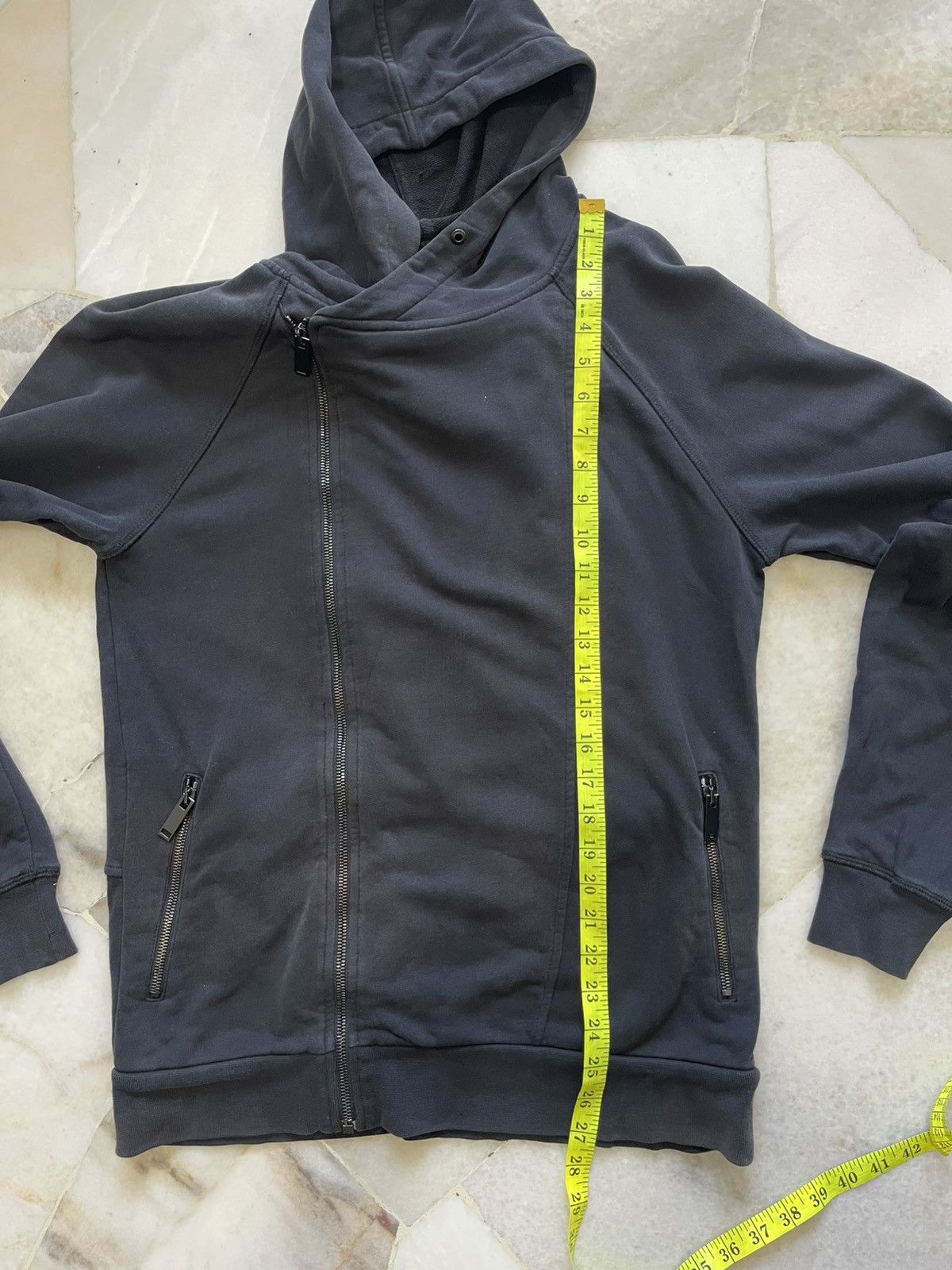 Alexander McQueen Alexander Mcqueen Asymetrical Zip Hoodie #99 Size US M / EU 48-50 / 2 - 9 Thumbnail