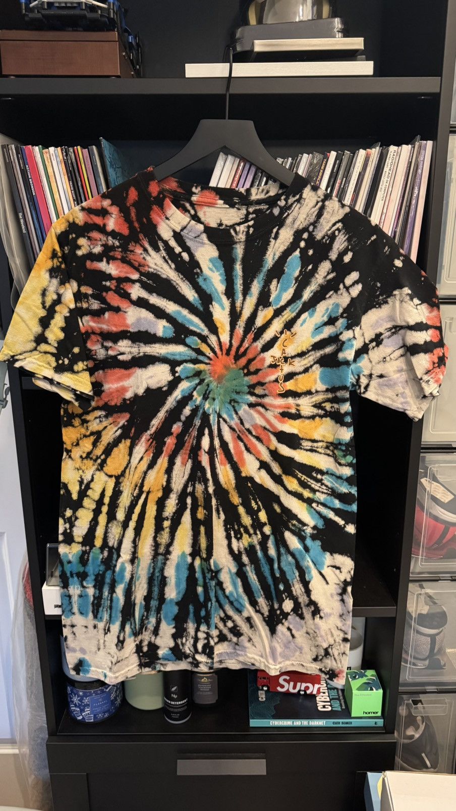 Travis Scott Highest In The Room Tie Dye Tee Size US M / EU 48-50 / 2 - 1 Thumbnail