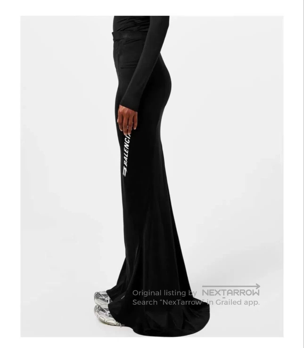 Balenciaga Balenciaga Sporty B Activewear Mermaid Skirt. Size US 36 / EU 52 - 6 Thumbnail
