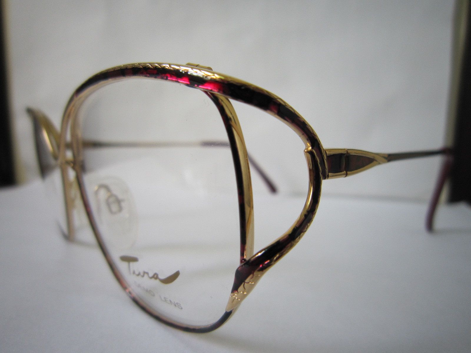 Vintage Vintage 80s TURA Mod 405 Red Woman Eyeglasses Size ONE SIZE - 6 Thumbnail