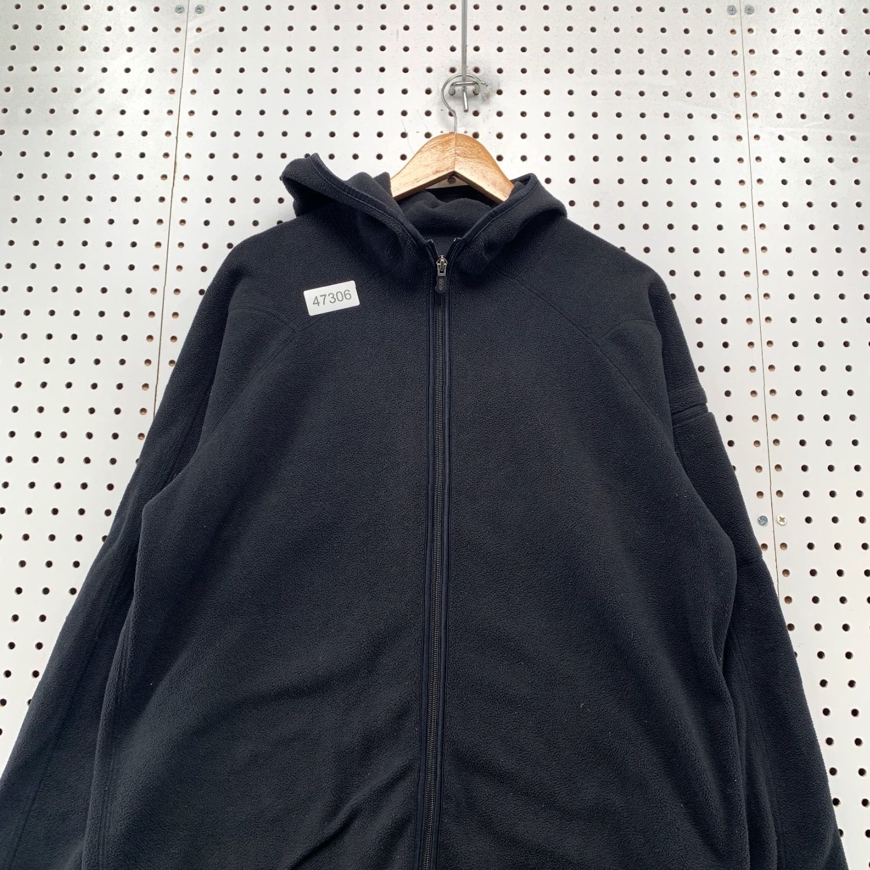 Patagonia Patagonia Fleece Hoodie Jacket Mens Large Black Hooded Zip Outdoor Jacket Size US L / EU 52-54 / 3 - 5 Thumbnail
