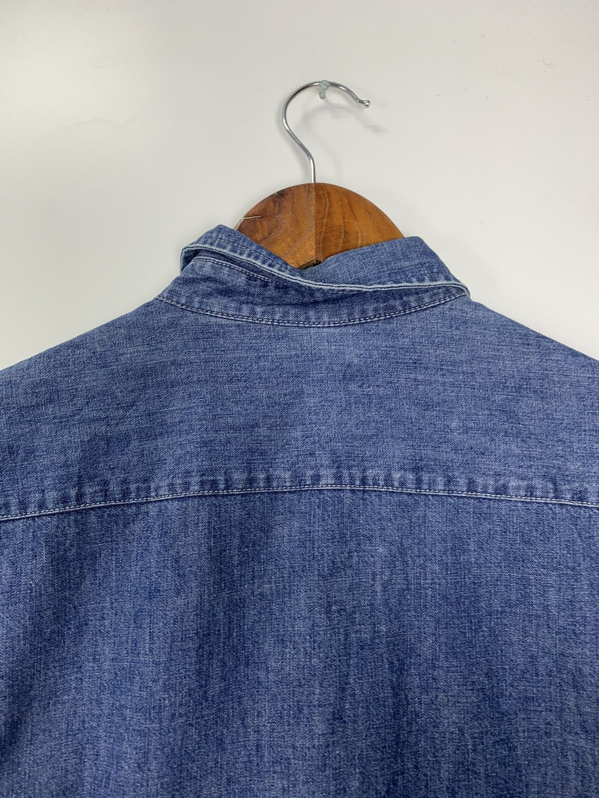 Uniqlo × Vintage Vintage Uniqlo clip button denim shirt Size US M / EU 48-50 / 2 - 12 Thumbnail