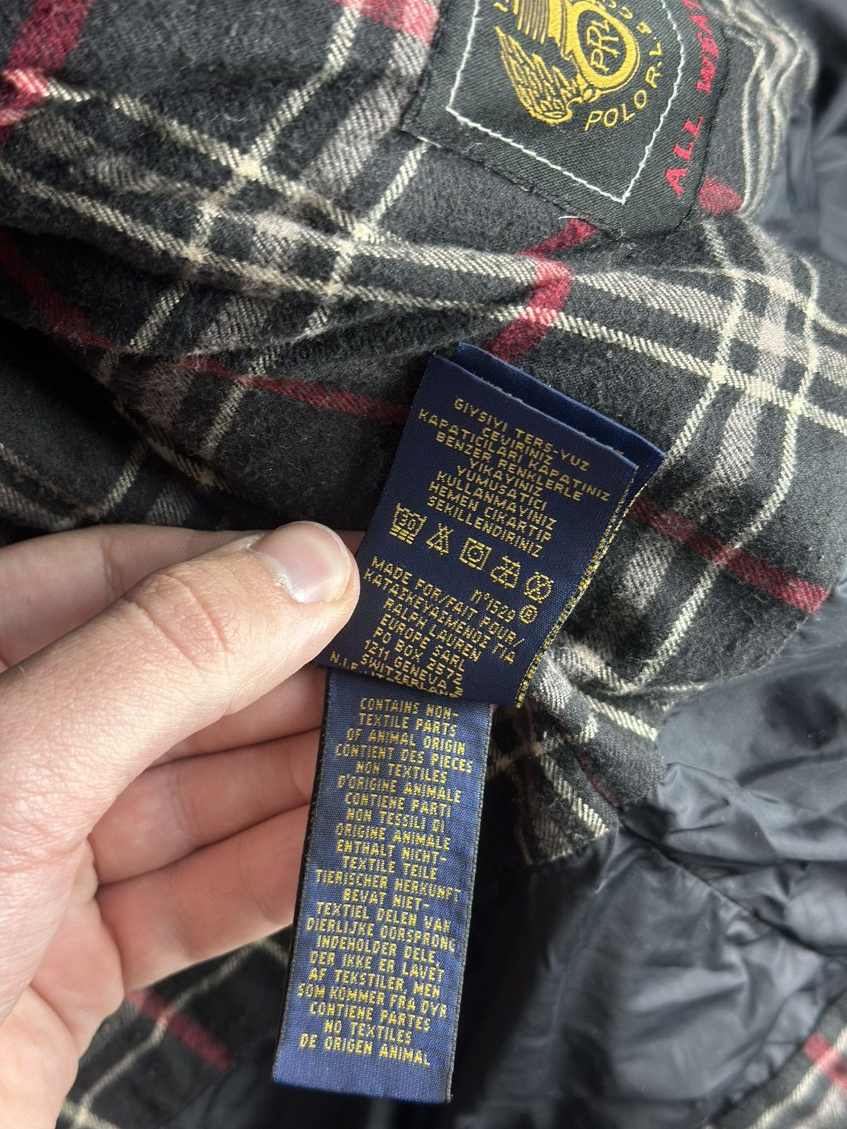 Polo Ralph Lauren × Vintage Polo Ralph Lauren Double Riders Oiled Leather Jacket SizeS-M Size US S / EU 44-46 / 1 - 22 Thumbnail