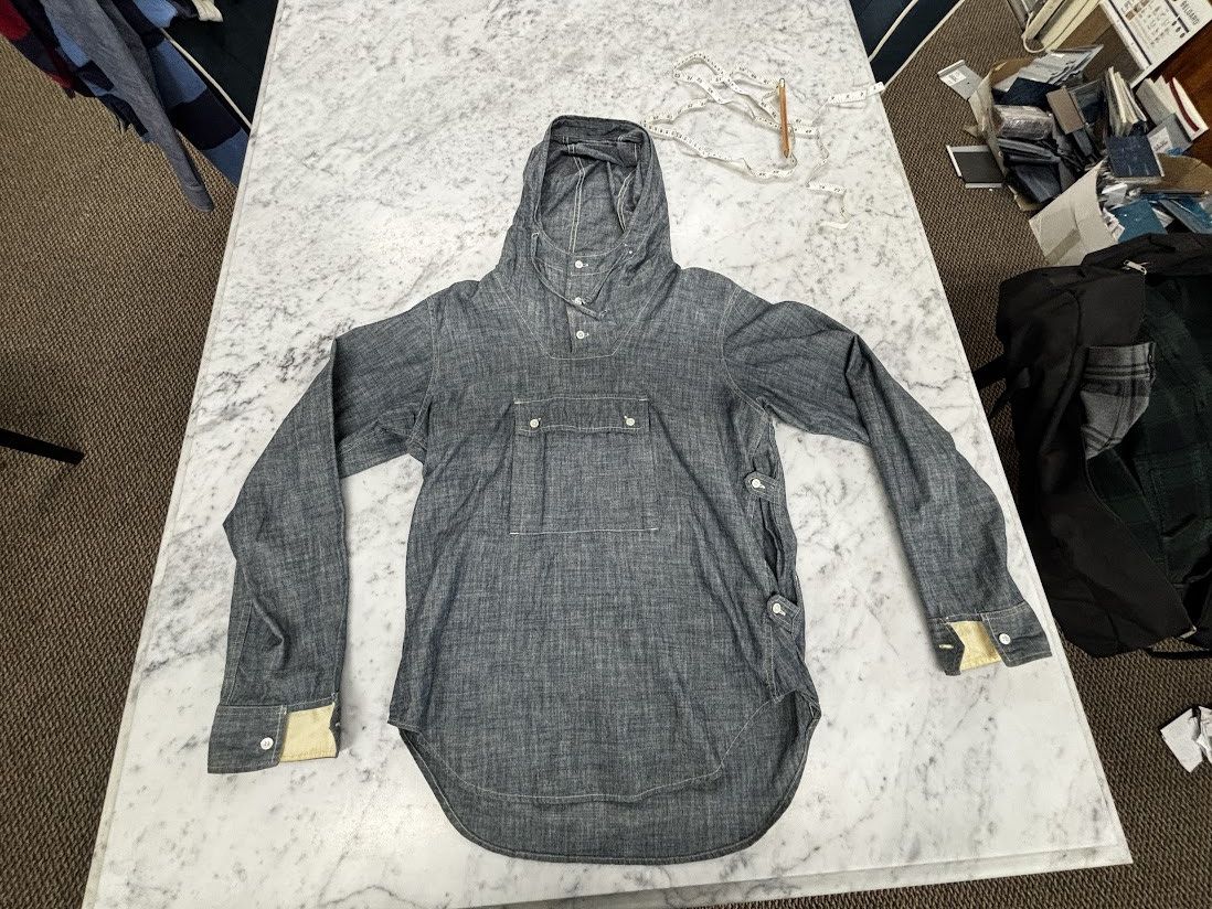 Woolrich Woolen Mills Woolrich USA Made Chambray Anorak Size US M / EU 48-50 / 2 - 1 Thumbnail