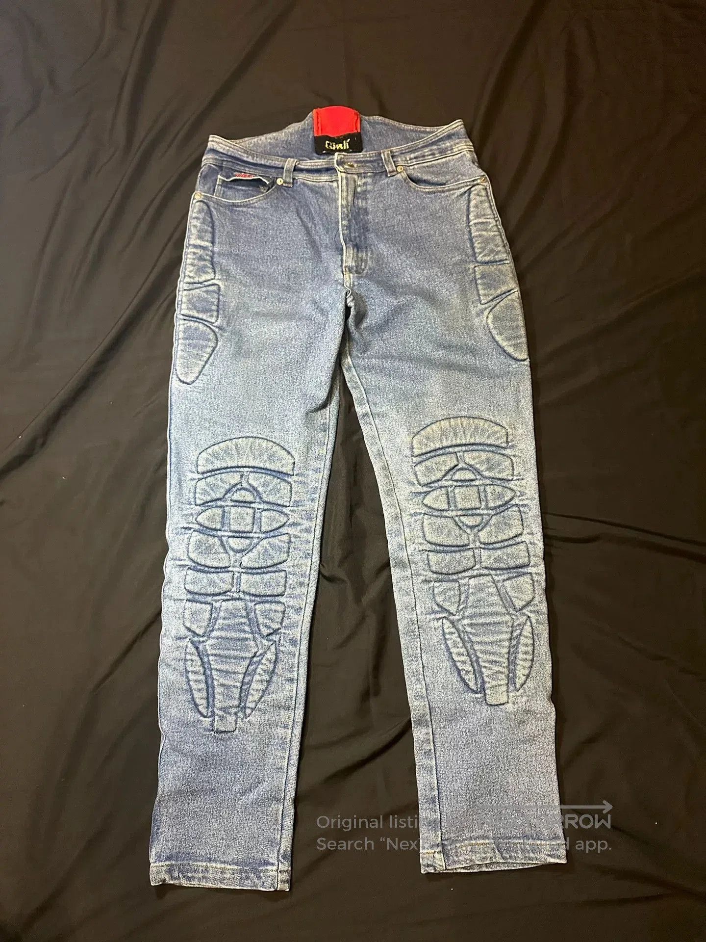 Vintage Vintage Giali Motorcycle Jeans. Size US 32 / EU 48 - 1 Thumbnail