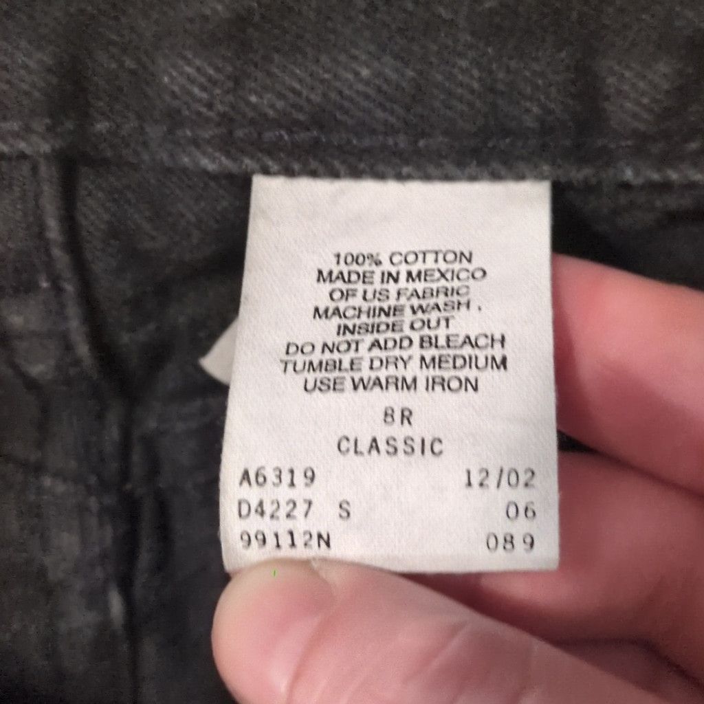 Harley Davidson Harley-Davidson Black Vintage Jeans Size 8R Size 30" / US 8 / IT 44 - 5 Thumbnail