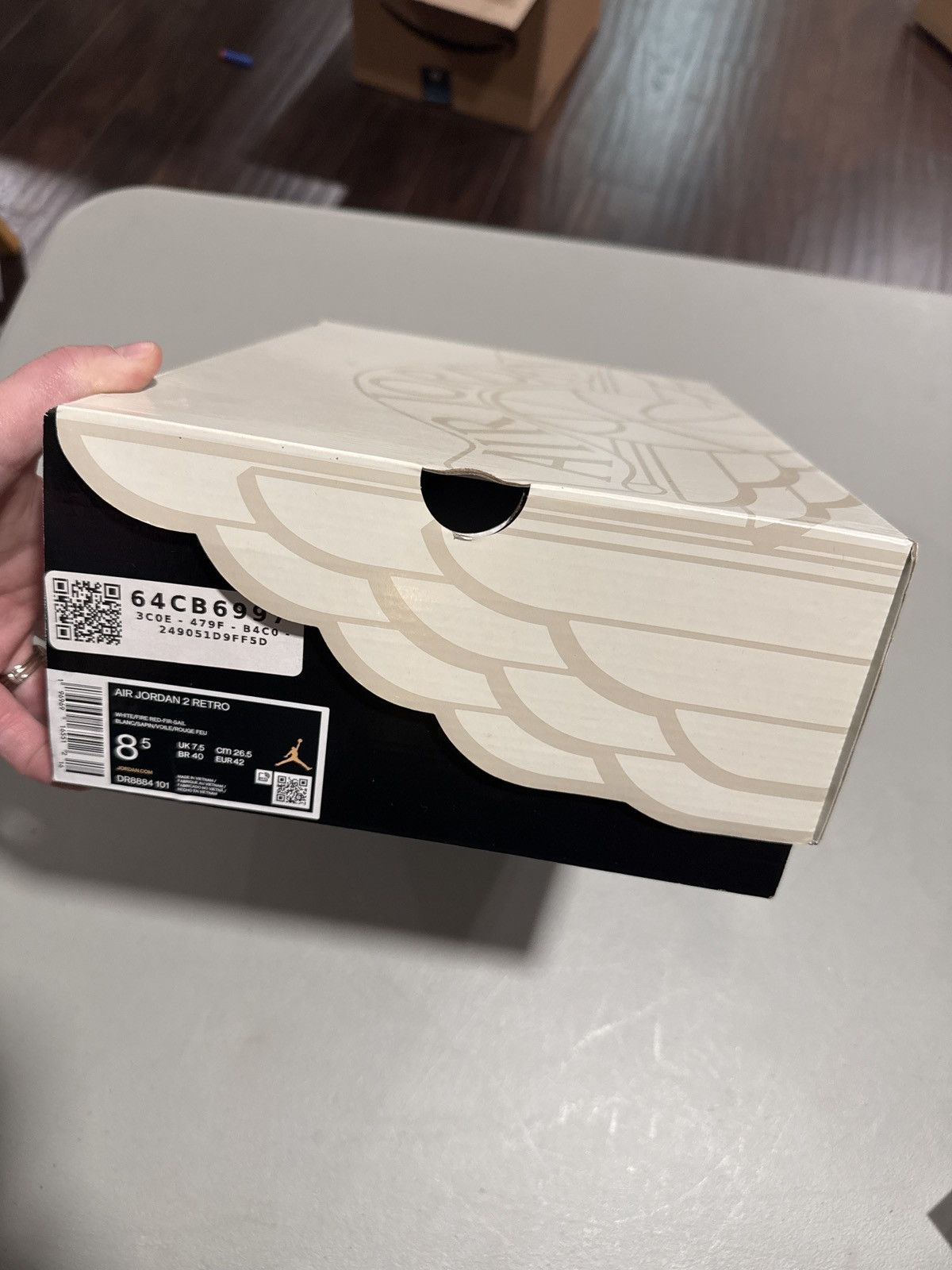 Nike Jordan 2 Origins - Tried on VNDS - Size 8.5m Size US 8.5 / EU 41-42 - 7 Thumbnail