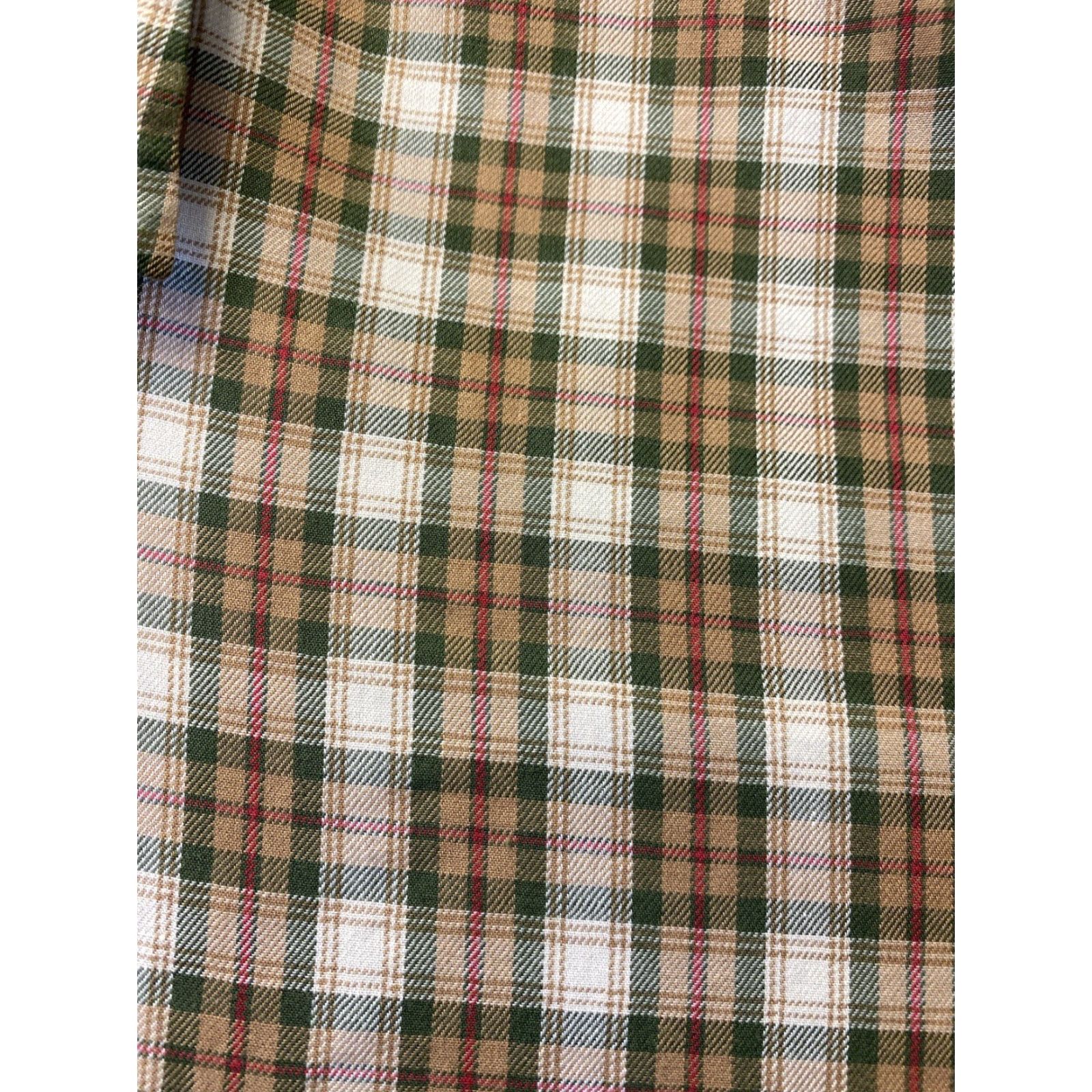 Polo Ralph Lauren POLO RALPH LAUREN Shirt Mens Classic Button-Down Long Sleeve Plaid Multicolor Light 18 36/37 Slimming Casual All Seasons Polo Pony Logo Button-Up Size US XXL / EU 58 / 5 - 4 Thumbnail