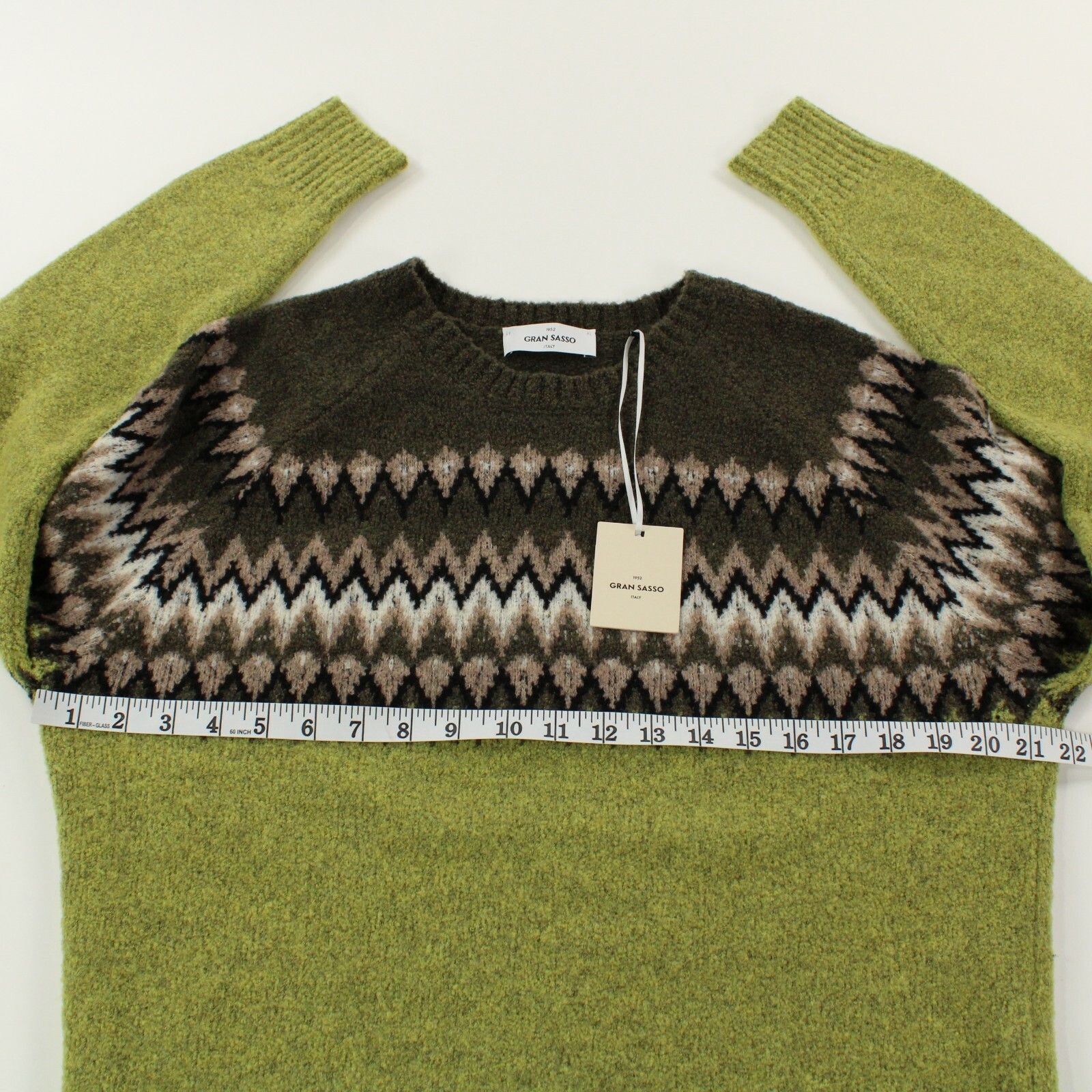 Gran Sasso Gran Sasso Sweater Size US M in Green Size US M / EU 48-50 / 2 - 6 Thumbnail