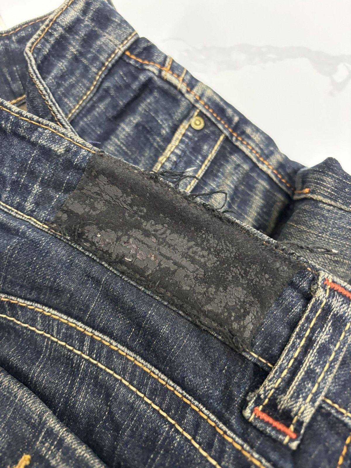 Edwin Flare Jeans C-SEVENTEEN Dark Denim Jean Bootcut Size 29" - 10 Thumbnail