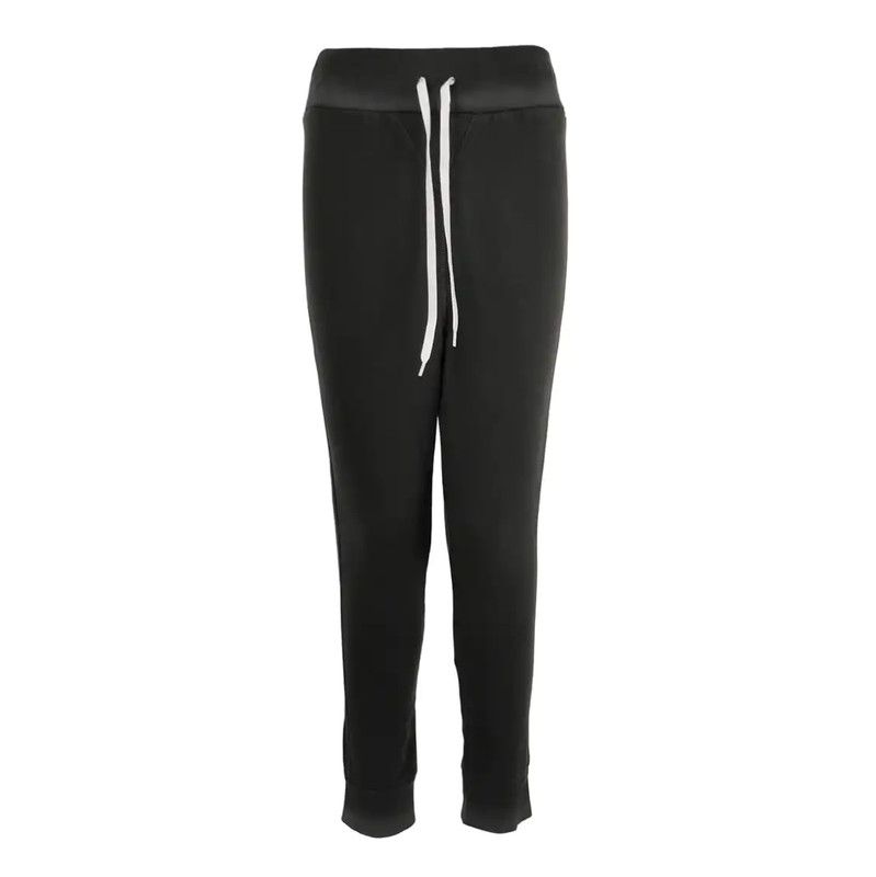 Miu Miu Miu Miu Black Cotton Logo Casual Pants 0089 Size 28" / US 6 / IT 42 - 1 Thumbnail