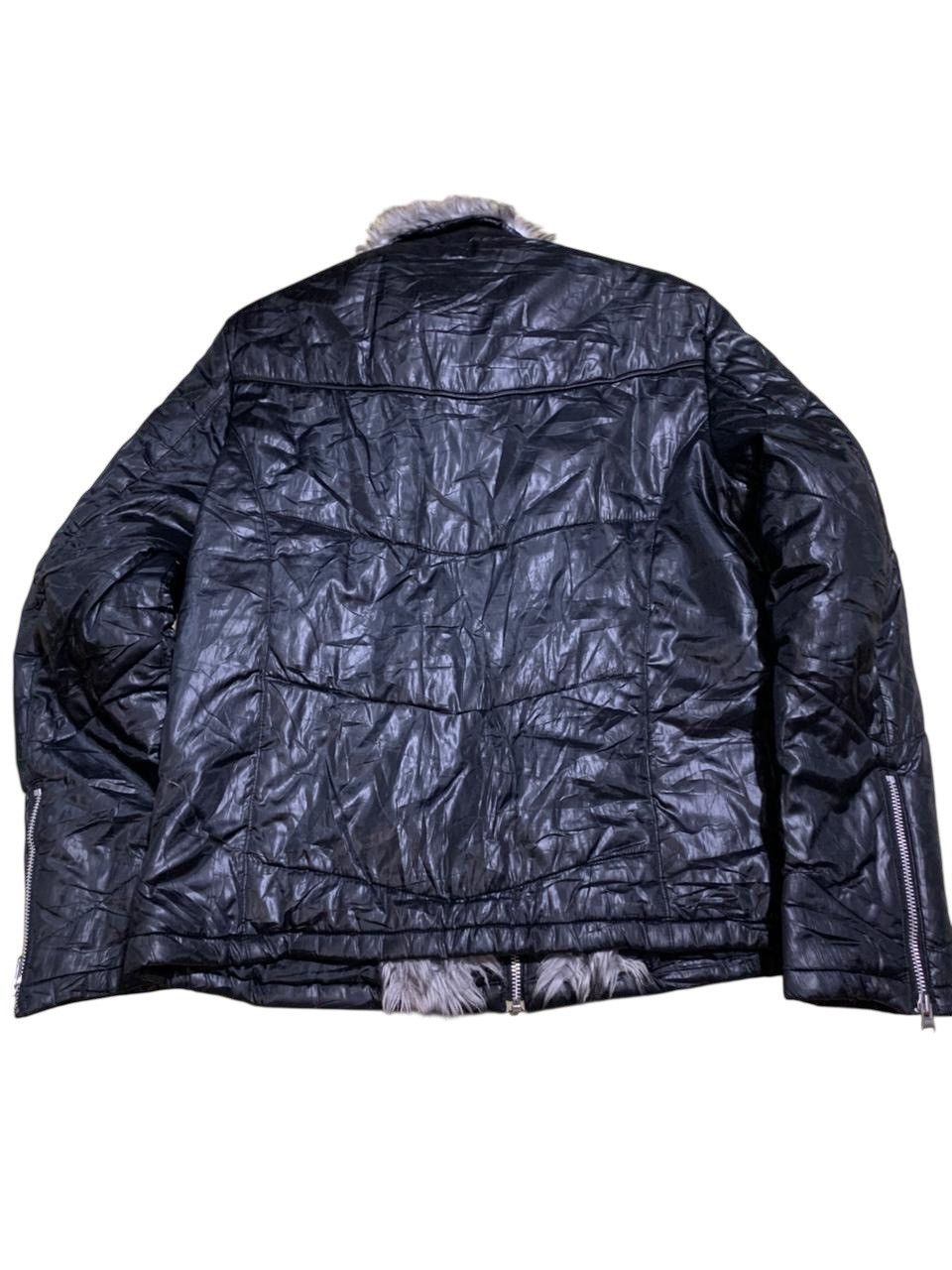If Six Was Nine Spinash Fur Puffer Bikers Jacket Size US L / EU 52-54 / 3 - 2 Thumbnail