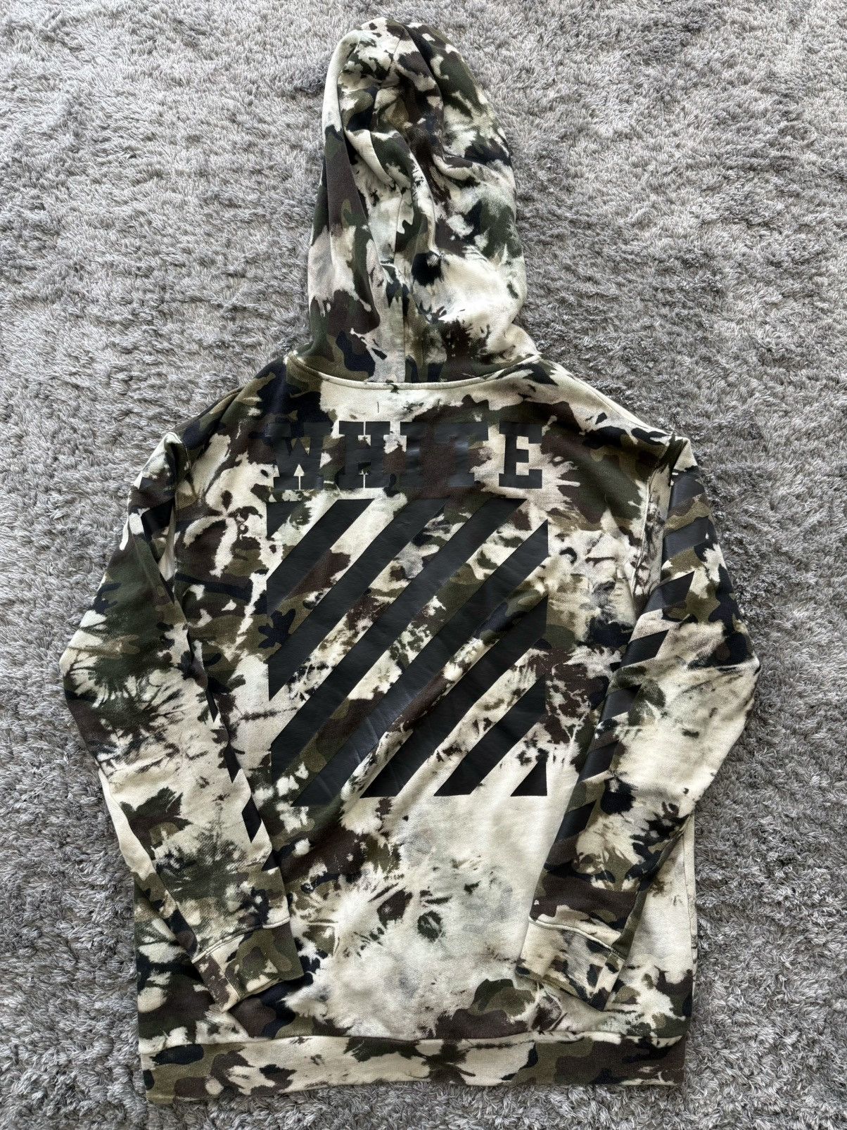 Off-White Off white Vintage Camo Zip Up Hoodie size S Size US S / EU 44-46 / 1 - 4 Thumbnail