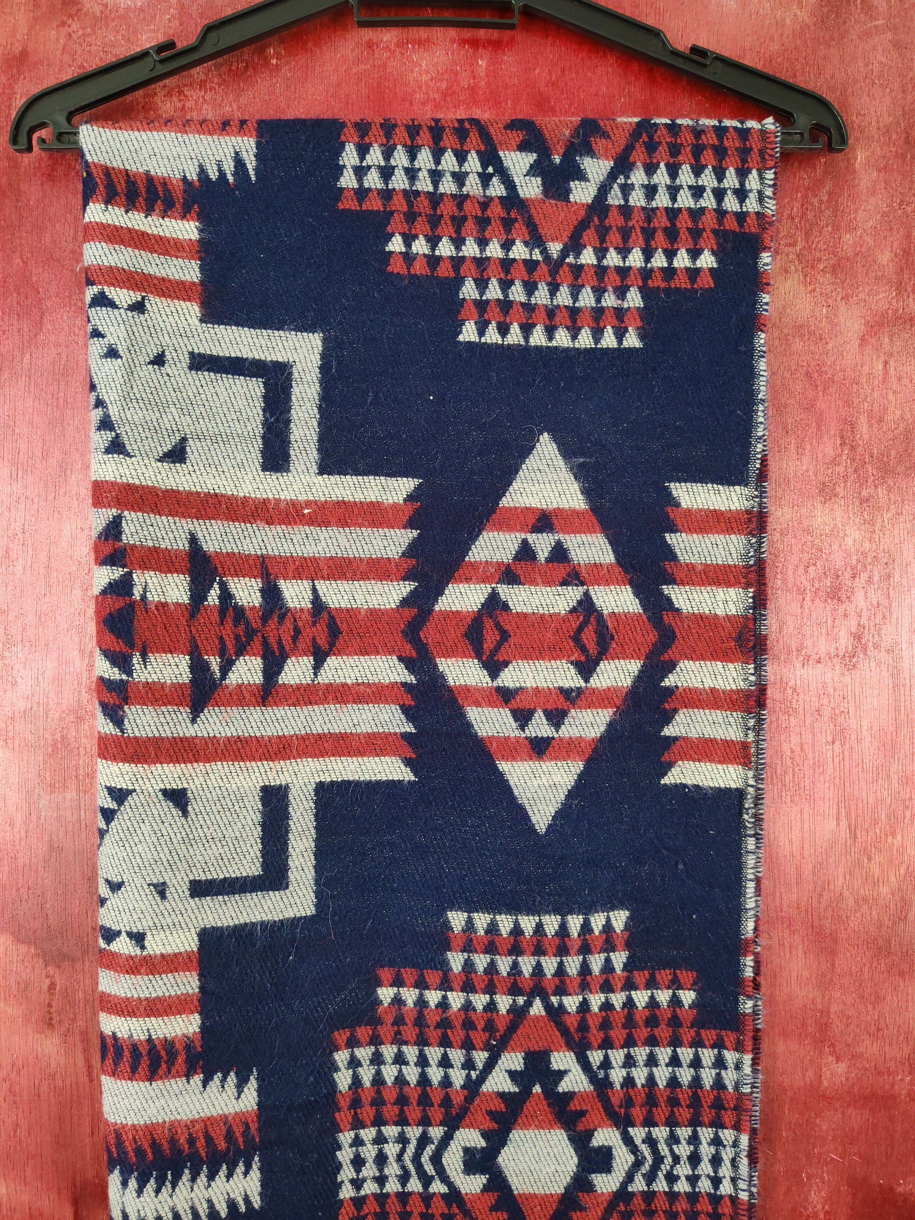 Japanese Brand Japan navajo vintage Muffler Scarves #S2112 Size ONE SIZE - 2 Thumbnail