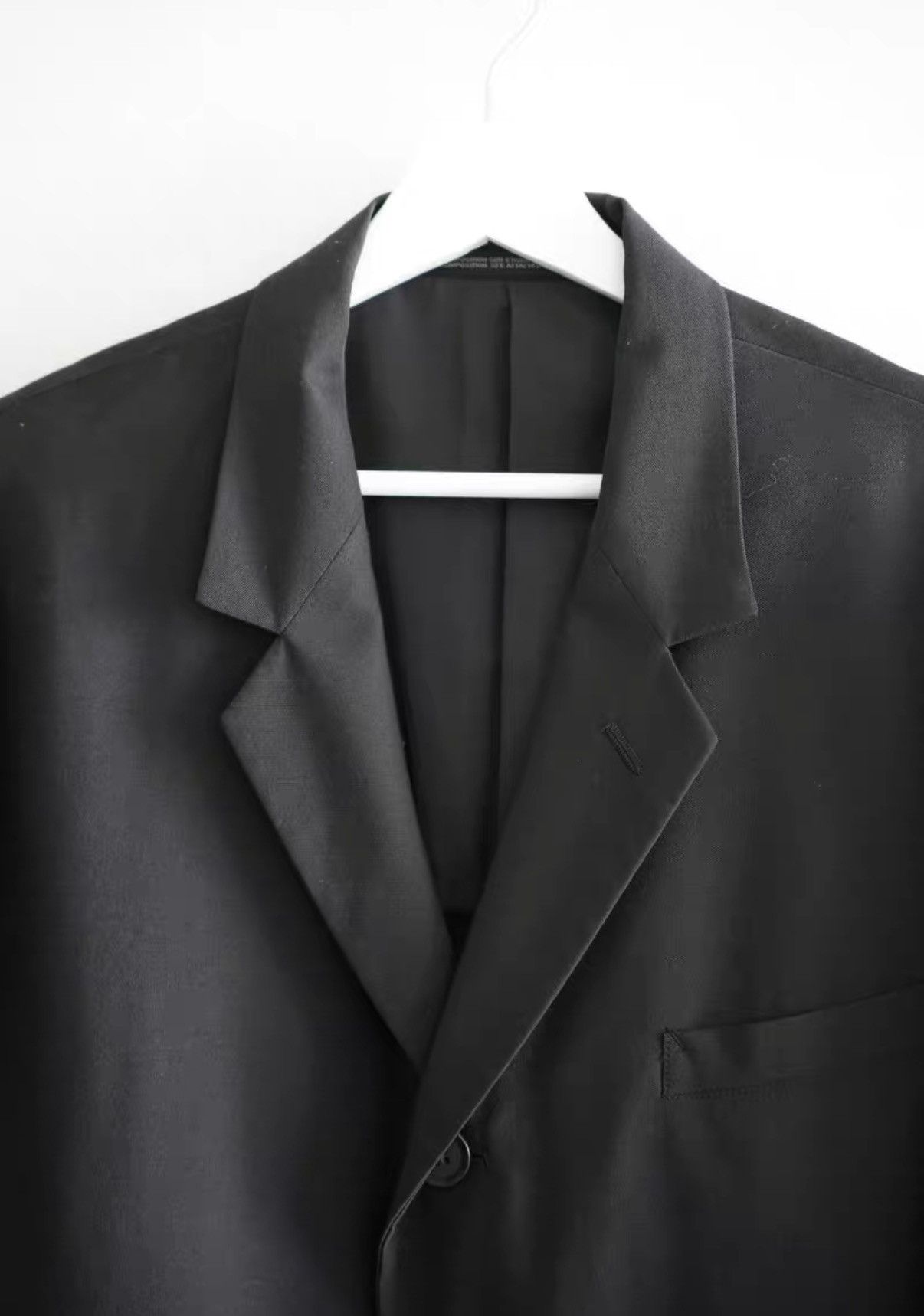 Yohji Yamamoto Yohji Yamamoto 02ss Silk White Stripe Suit K4 Size US L / EU 52-54 / 3 - 3 Thumbnail