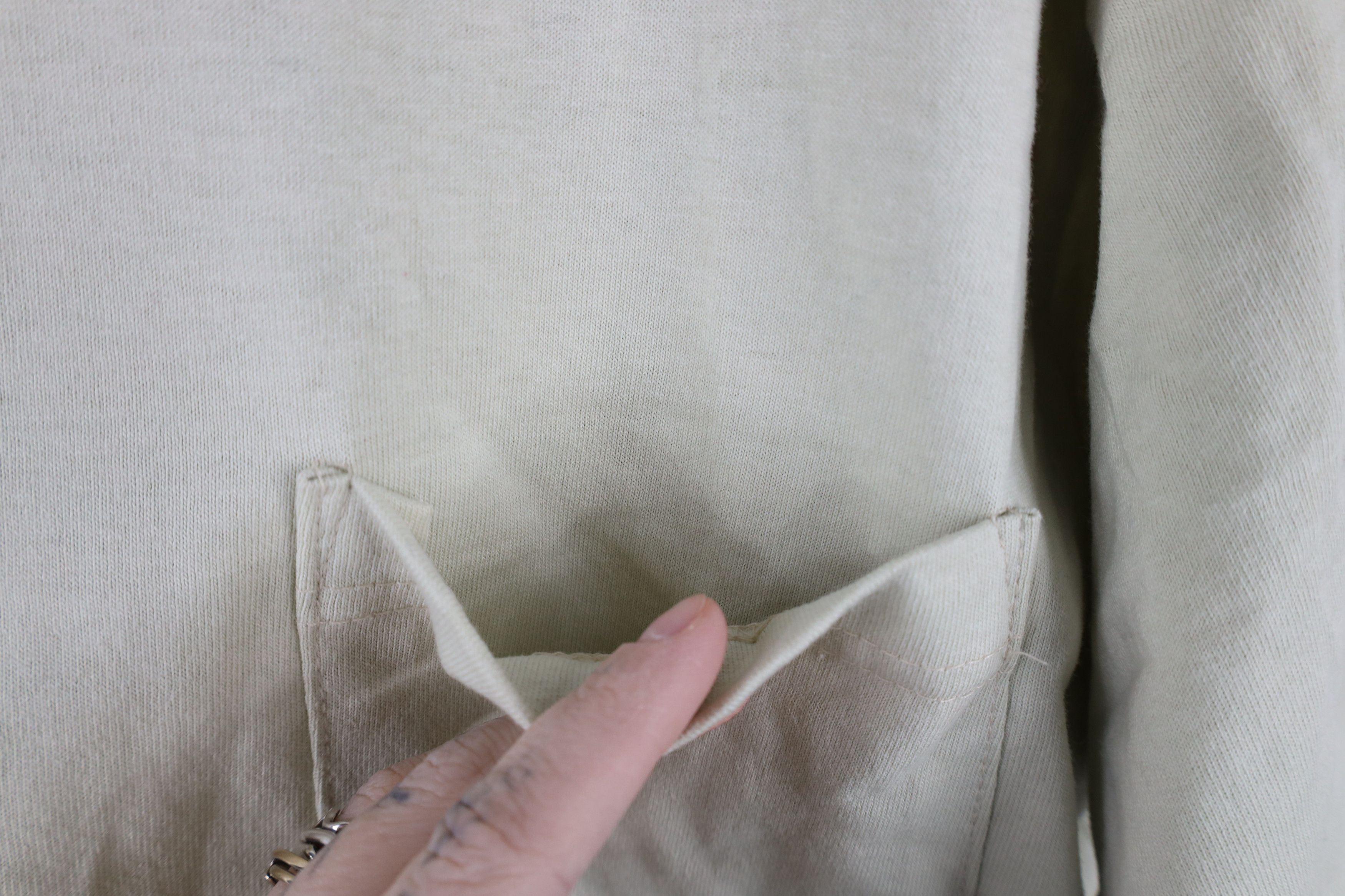 Vintage Deadstock Vintage 90s Streetwear Short Sleeve T-Shirt Stone Size US L / EU 52-54 / 3 - 4 Thumbnail