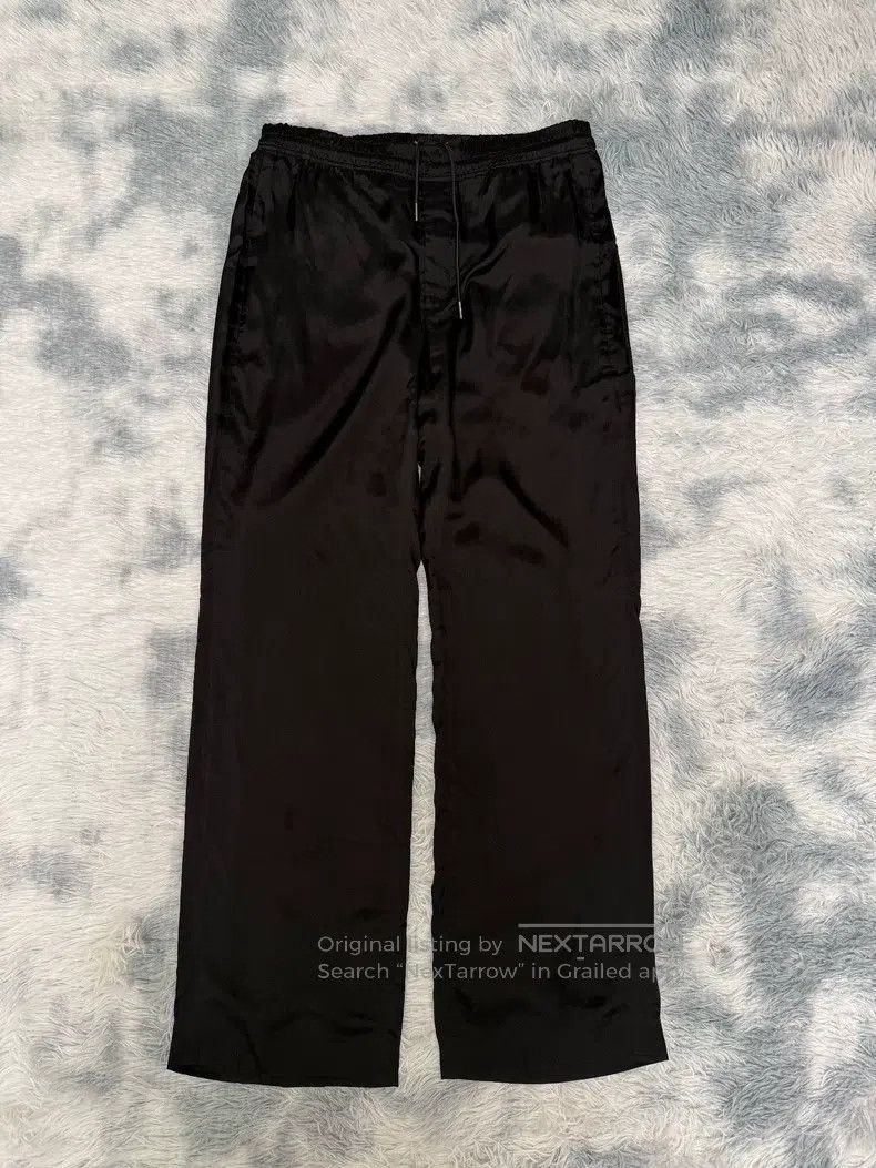 Saint Laurent Paris Saint Laurent Paris Drawstring Satin Trousers Size US 34 / EU 50 - 1 Thumbnail