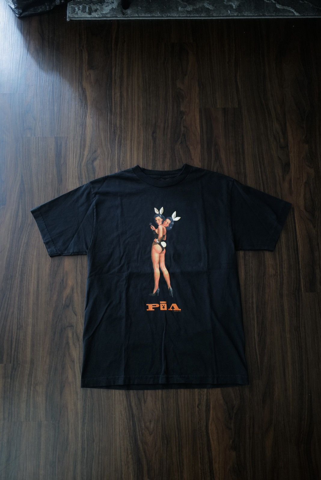 Travis Scott Travis Scott Playboy II Tee Black Size US M / EU 48-50 / 2 - 1 Thumbnail