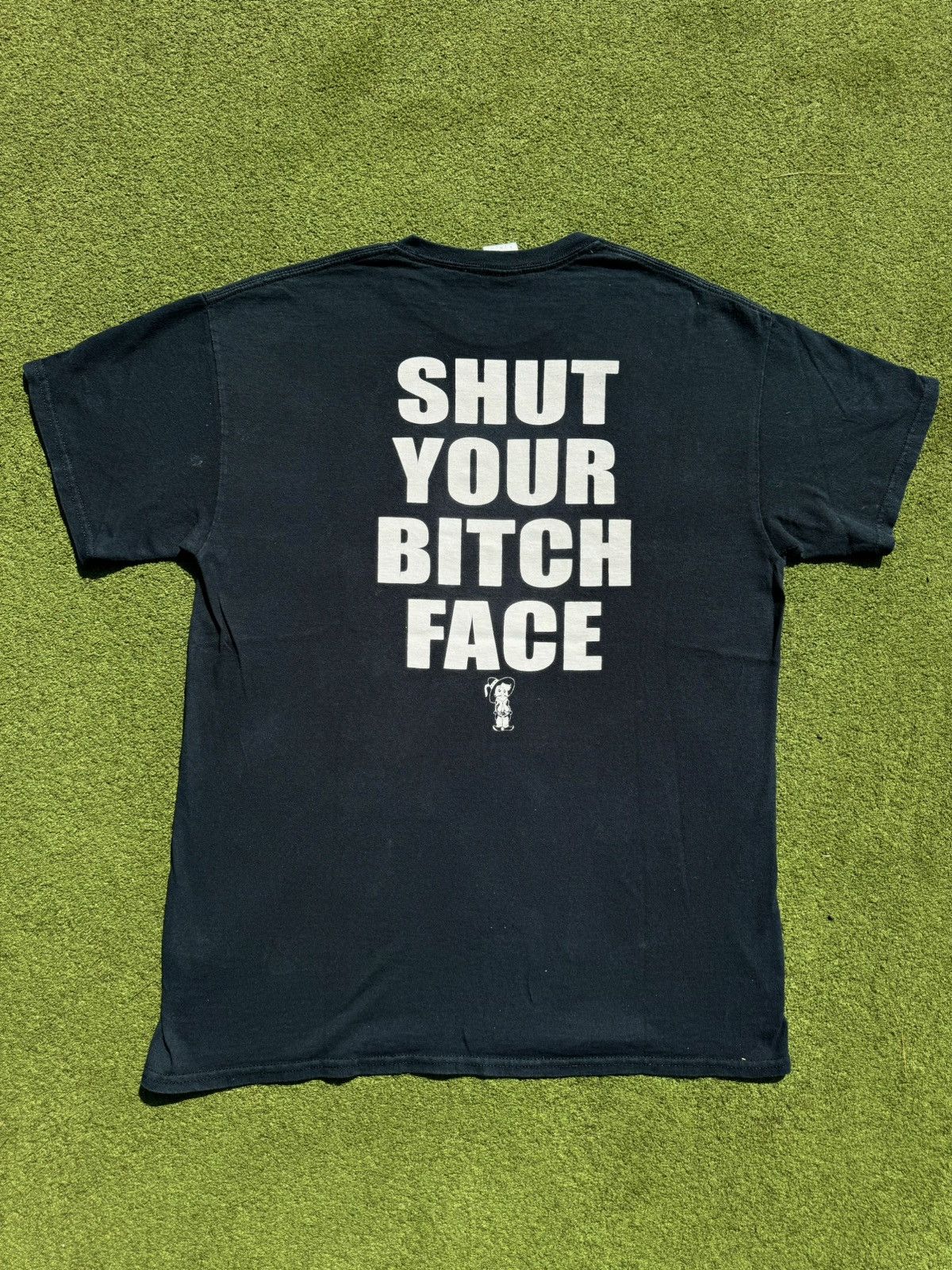 Rap Tees Big Sky Motorcycles Vintage Bitch Face Rock Band T-Shirt Size US L / EU 52-54 / 3 - 1 Thumbnail