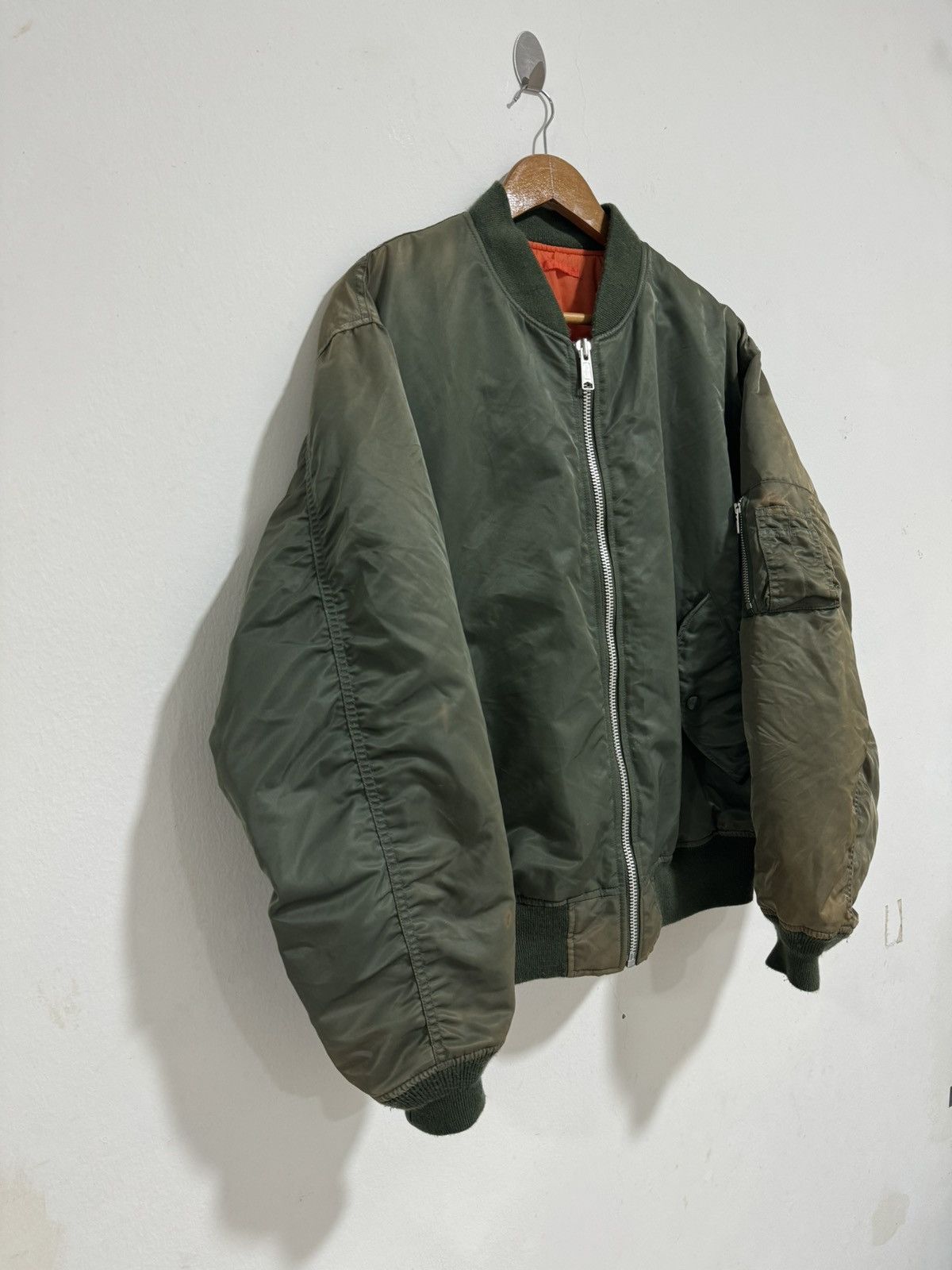 Uniqlo × Vintage Vintage Uniqlo Military Bomber Jacket Size US XL / EU 56 / 4 - 2 Thumbnail