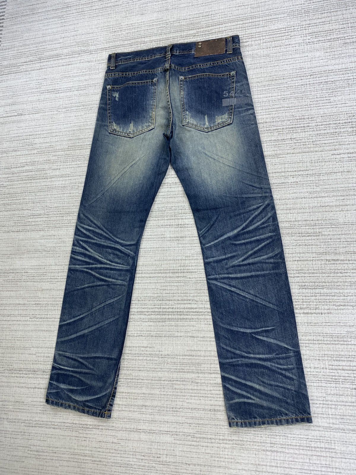Japanese Brand × Le Grande Bleu (L.G.B.) × Vintage Vintage Five Double Four Five LGB Jeans Distressed Pants Size US 30 / EU 46 - 5 Thumbnail