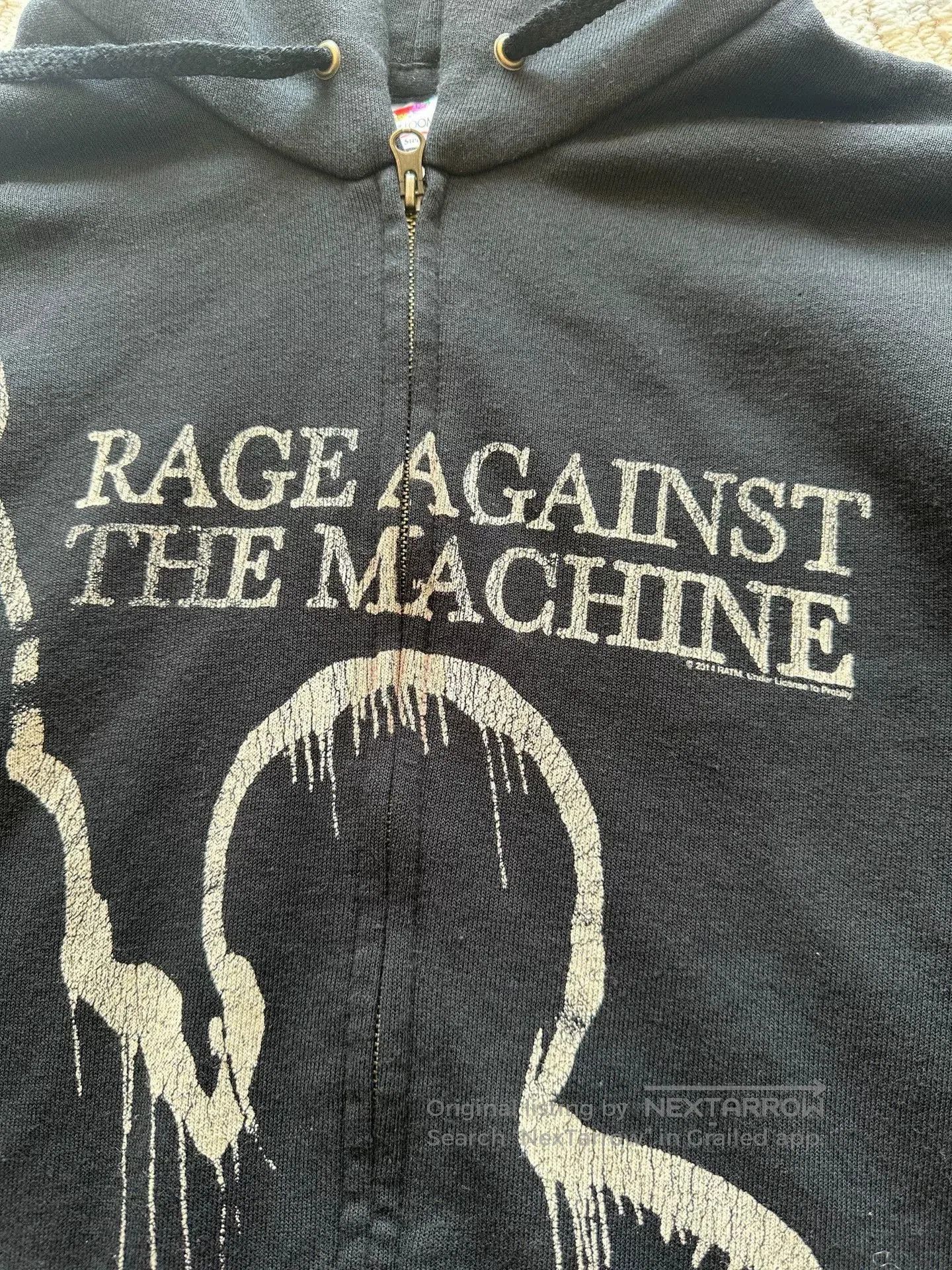 Vintage Vintage Rage Against the Machine Zip. Size US M / EU 48-50 / 2 - 6 Thumbnail