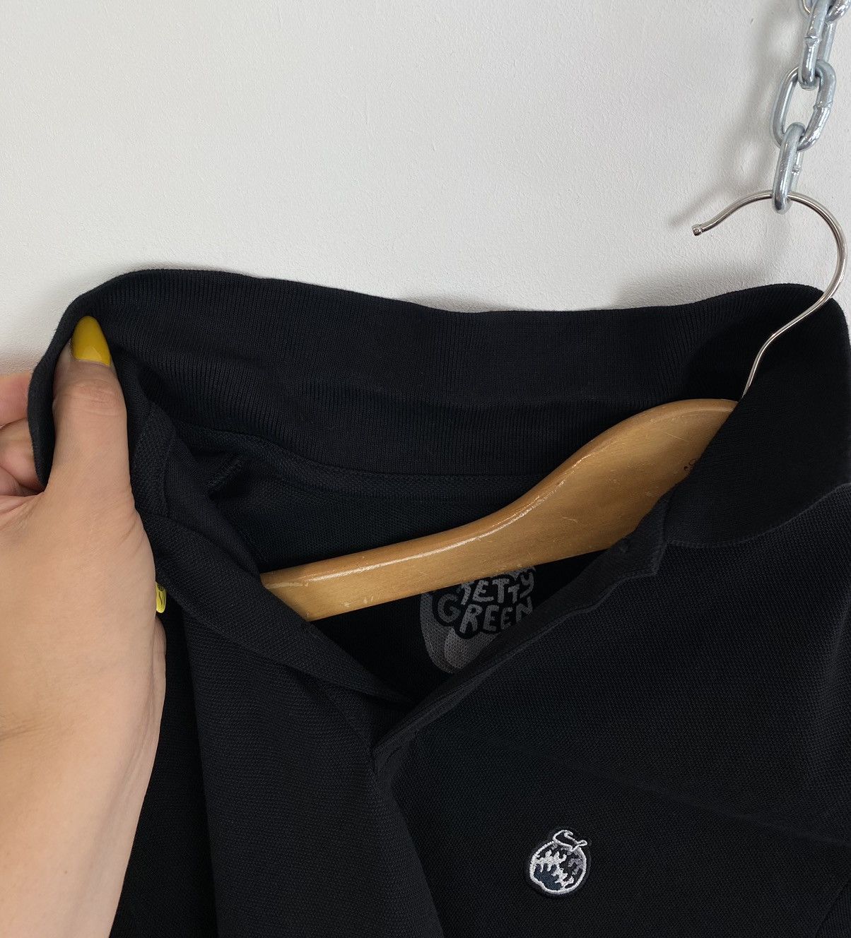 Pretty Green Pretty Green Short Sleeve Polo Shirt Men’s Size XS Black Top Size US XS / EU 42 / 0 - 9 Thumbnail