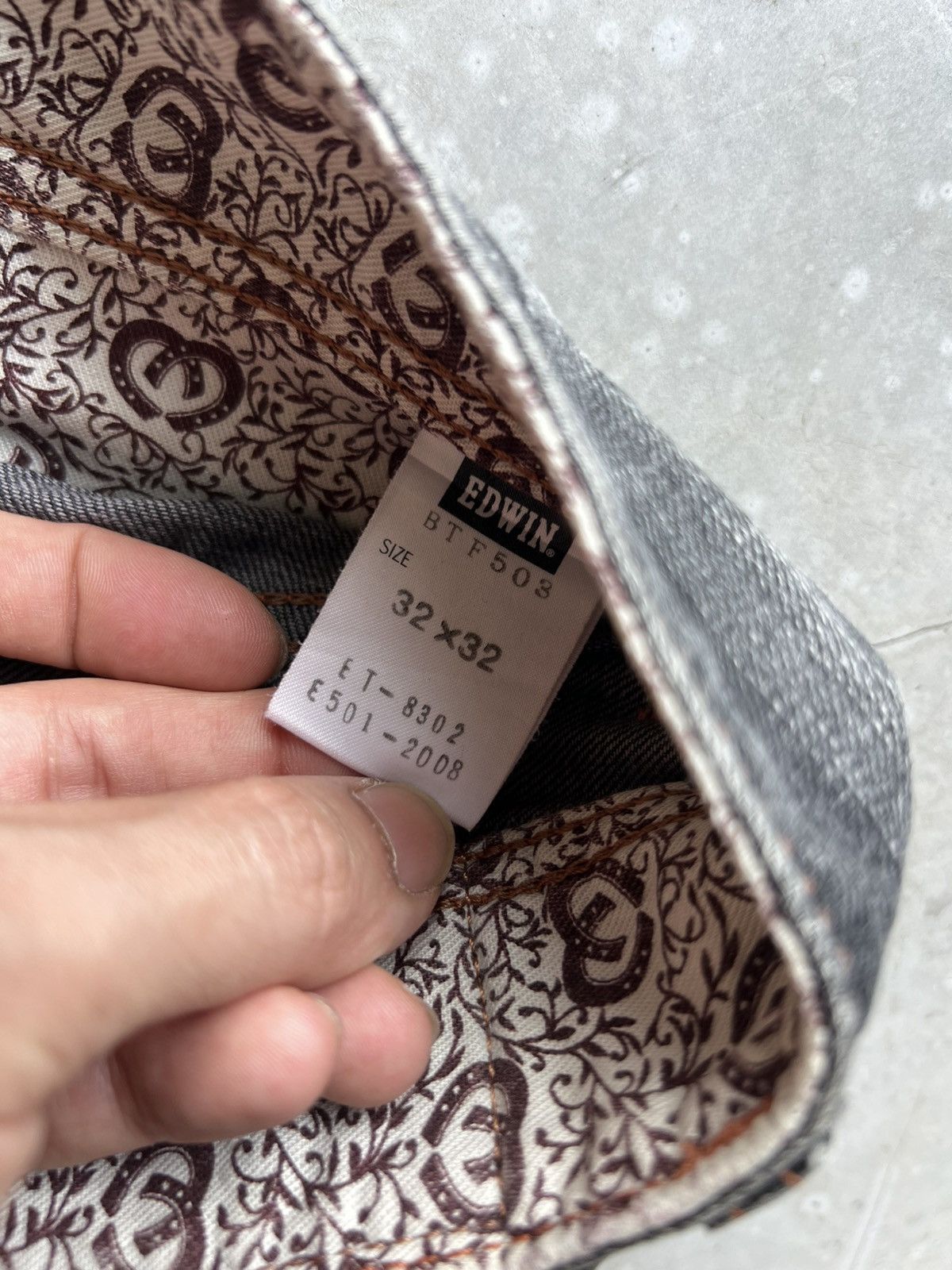 Edwin Edwin Blue Trip Tag size 32 Actual 34x30 Size US 32 / EU 48 - 10 Thumbnail