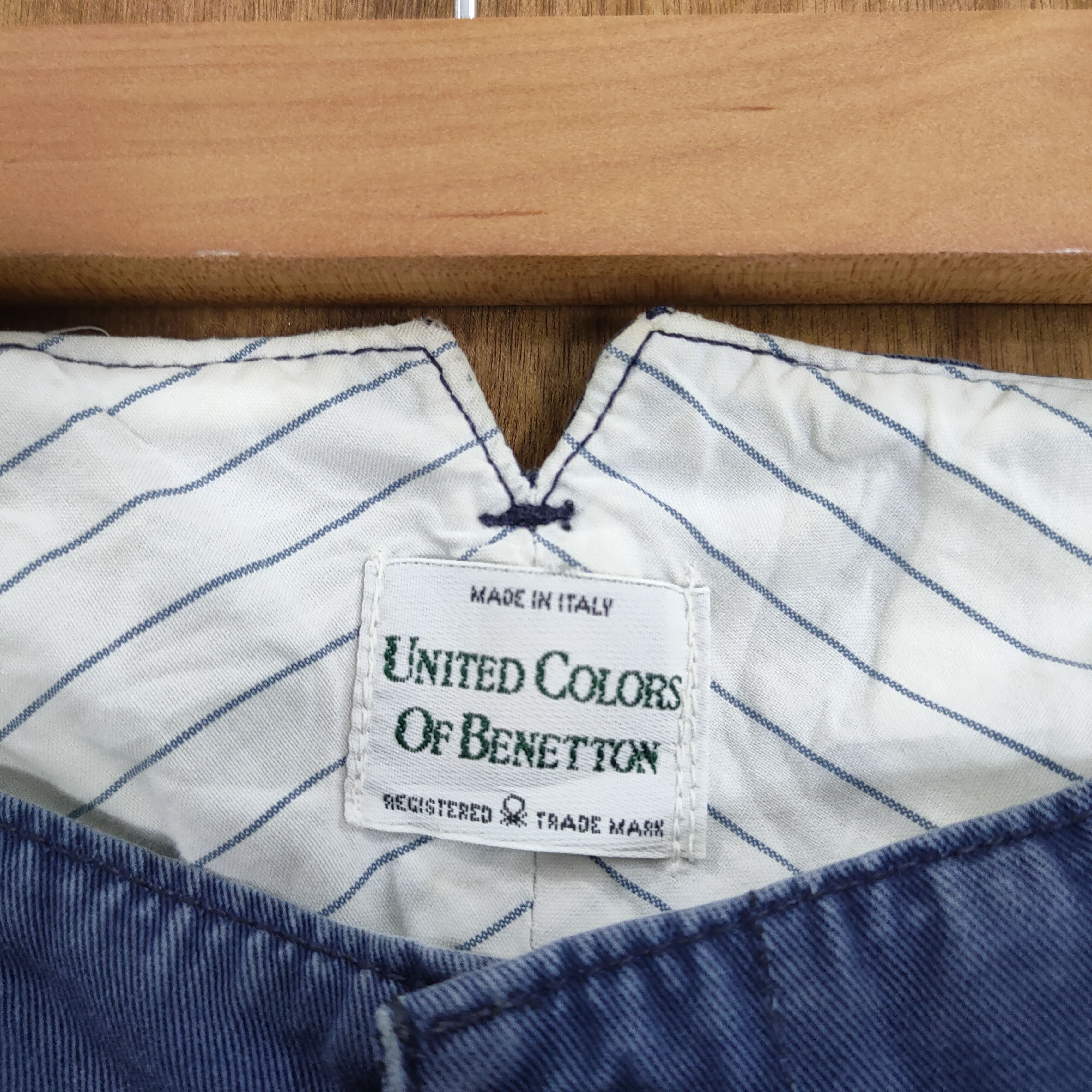 United Colors Of Benetton UNITED COLORS OF BENETTON CHINO PANTS Size US 30 / EU 46 - 4 Thumbnail