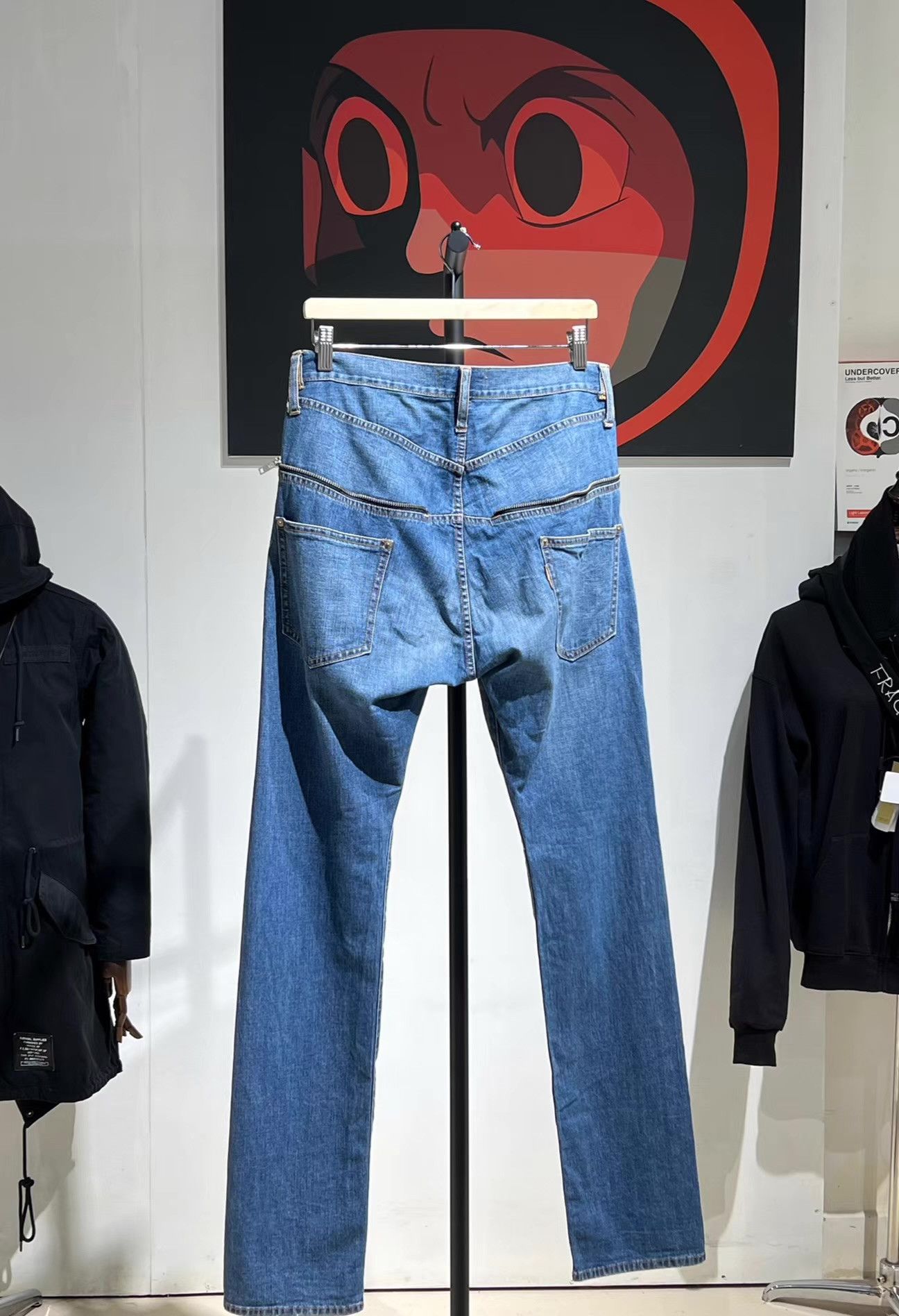 CABANE de ZUCCa CABANE de zucca Asymmetrical Button Jeans Q13 Size US 36 / EU 52 - 2 Thumbnail
