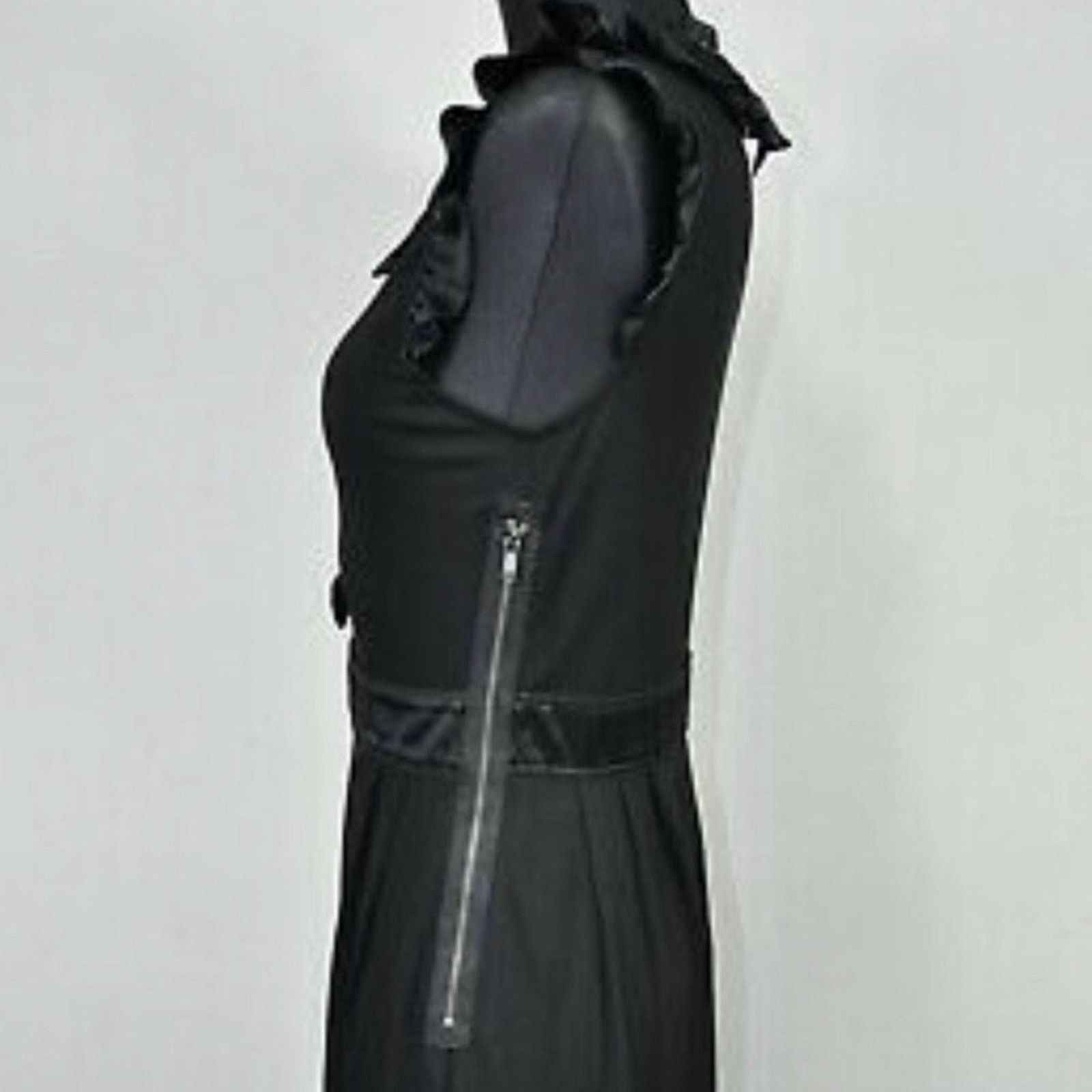 Marc by Marc Jacobs Marc By Marc Jacobs Black Bow Midi Jersey Chic Classy Size L / US 10 / IT 46 - 3 Thumbnail