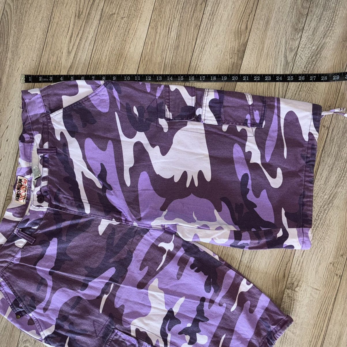 Other Purple camo cargo shorts Size US 38 / EU 54 - 6 Thumbnail