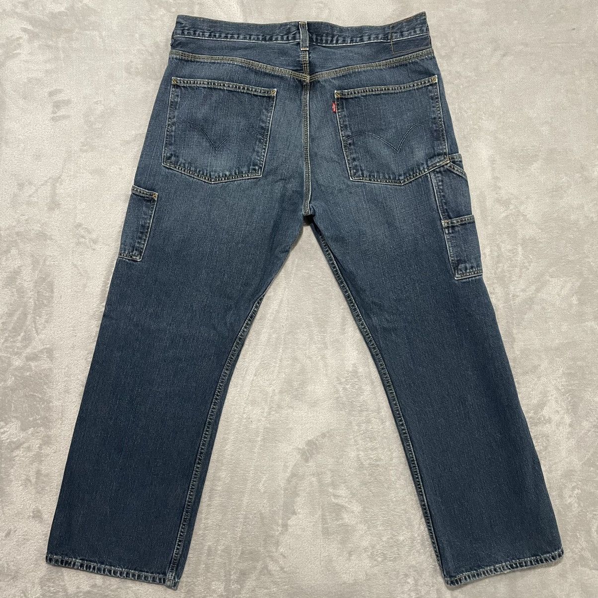 Levi's Vintage Clothing Vintage Levis Carpenter Jeans 38x32 Blue Y2K Baggy Fit Size US 38 / EU 54 - 10 Thumbnail