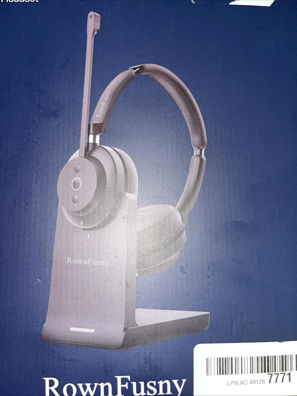 Other Bluetooth Wireless Headset Mic Work Noise Cancelling Headset Size ONE SIZE - 2 Thumbnail