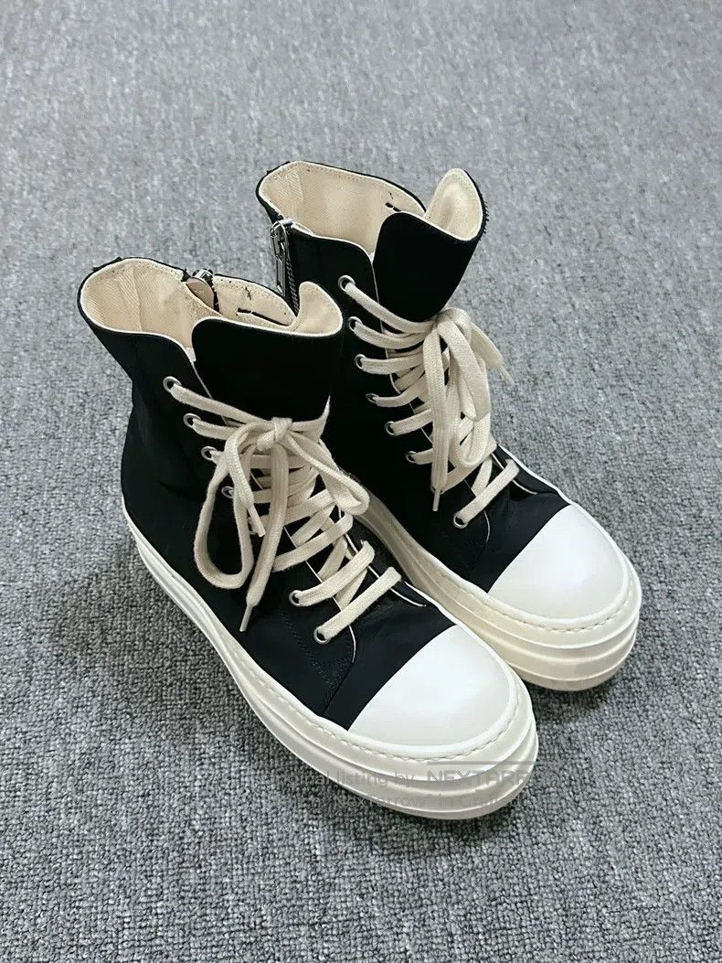 Rick Owens Rick Owens Top-tier thick sole Converse Size US 5.5 / EU 38 - 5 Thumbnail