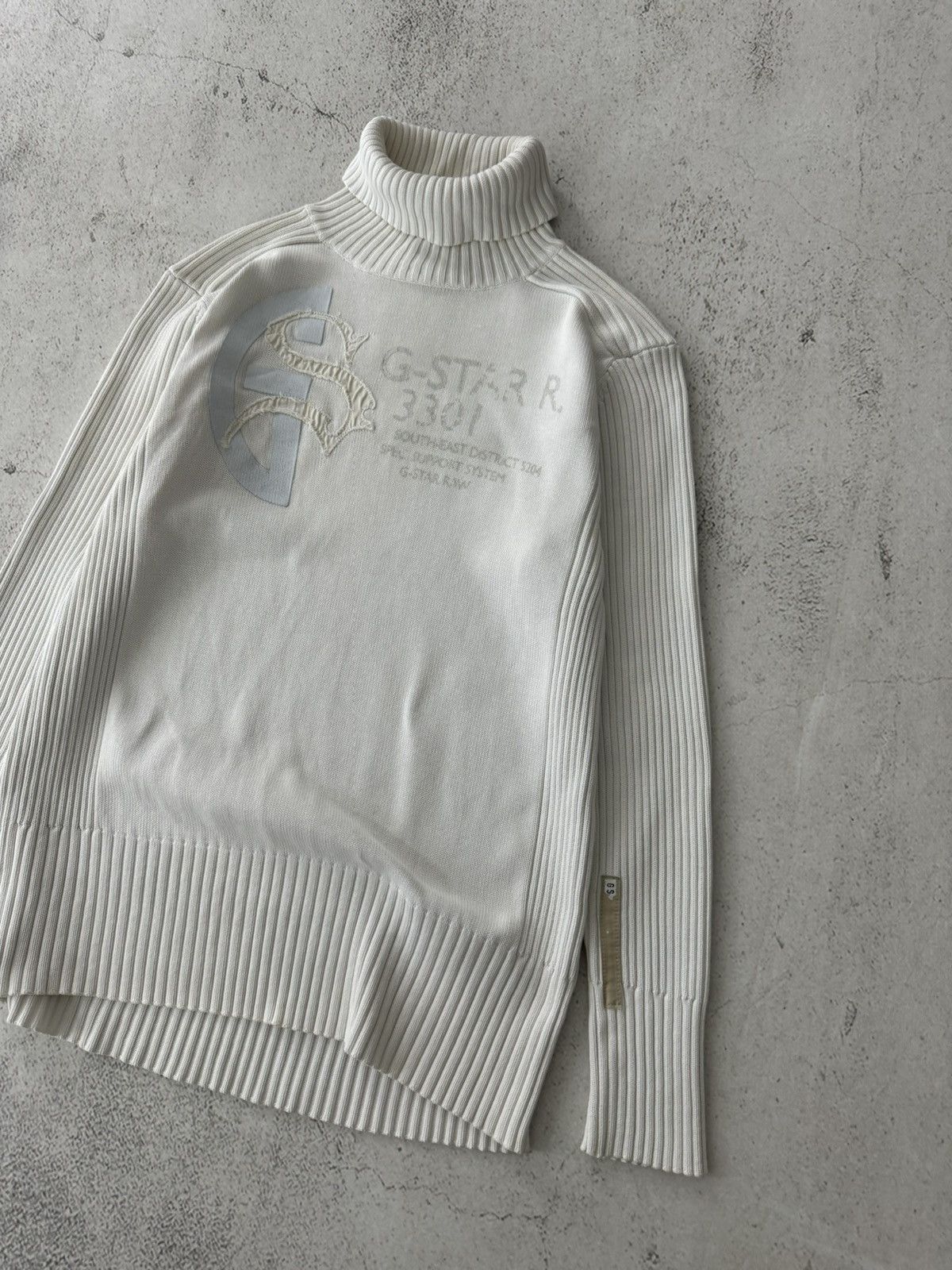G-Star × Vintage G-Star Raw Vintage Roll Neck Size US L / EU 52-54 / 3 - 2 Thumbnail