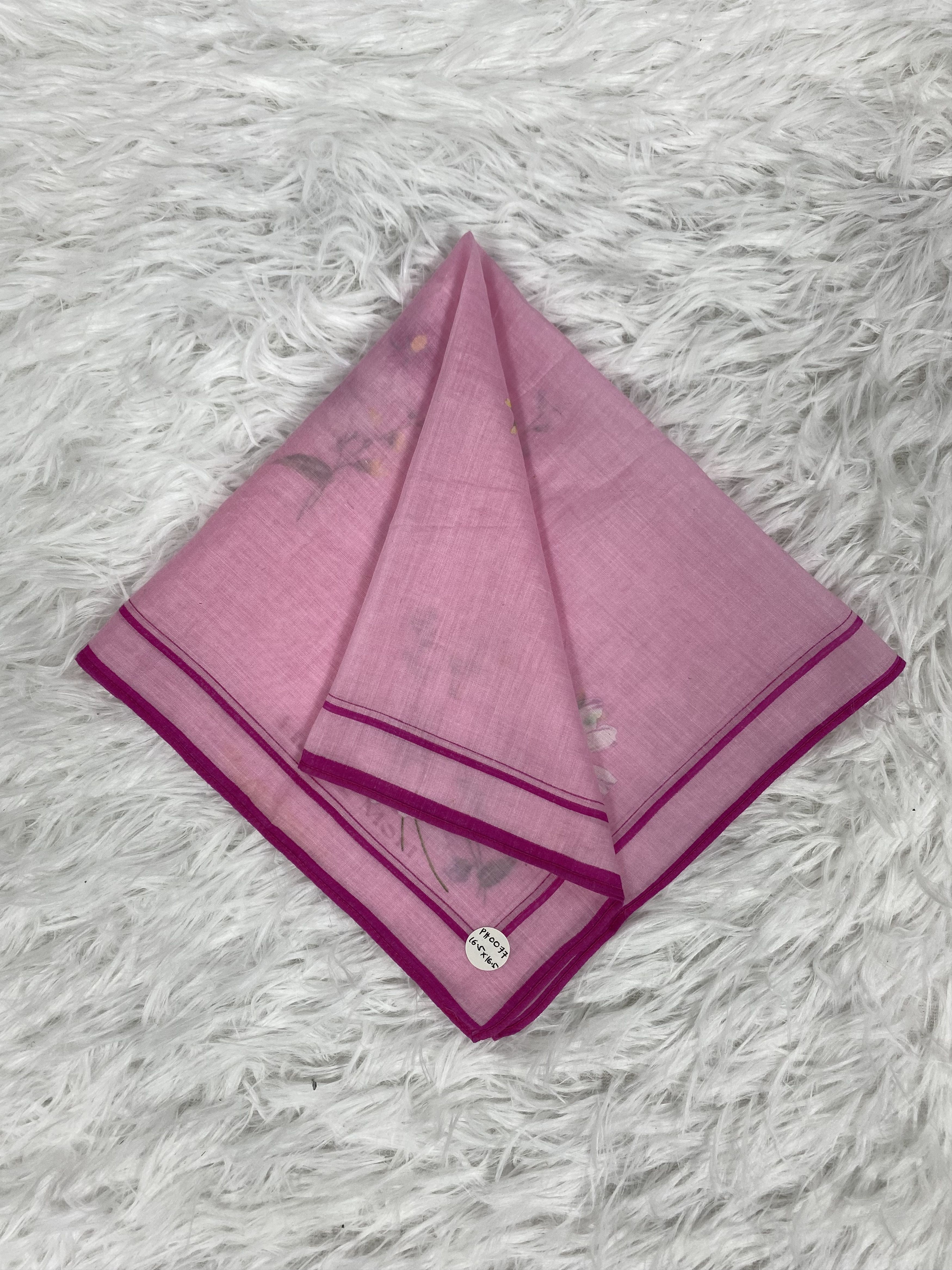 Hanae Mori Vintage Hanae Mori Handkerchief PH0077 Size ONE SIZE - 1 Thumbnail