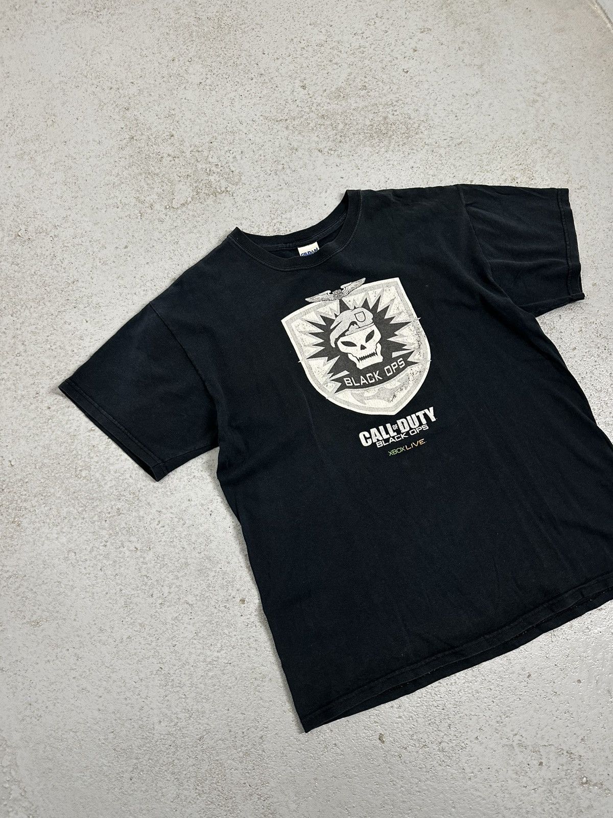 The Game Call Of Duty Black Ops Xbox Live Game Gildan T-Shirt Size US L / EU 52-54 / 3 - 2 Thumbnail