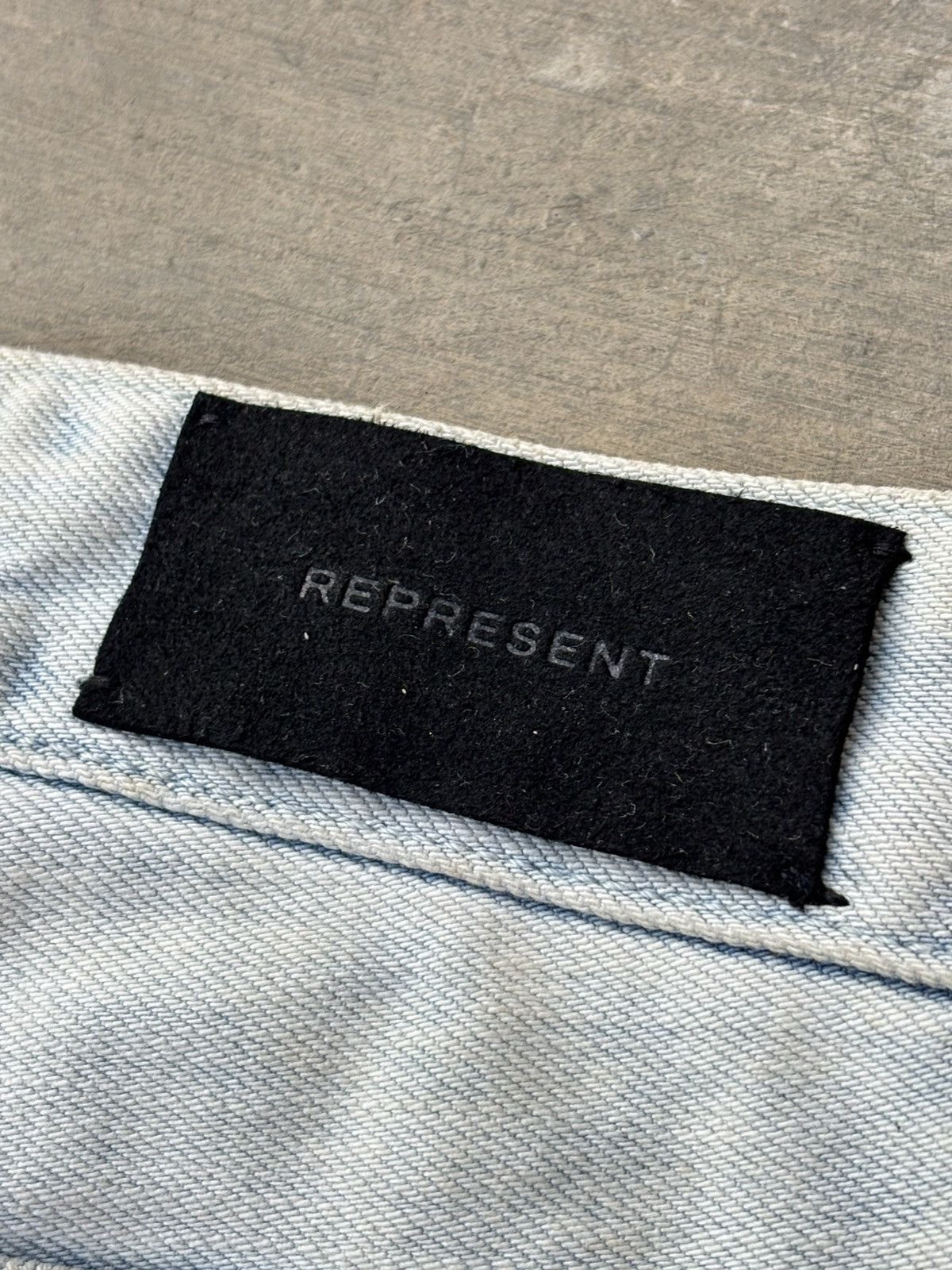 Represent Clo. Represent Basic Selvedge Denim New Acid Blue Size US 32 / EU 48 - 3 Thumbnail