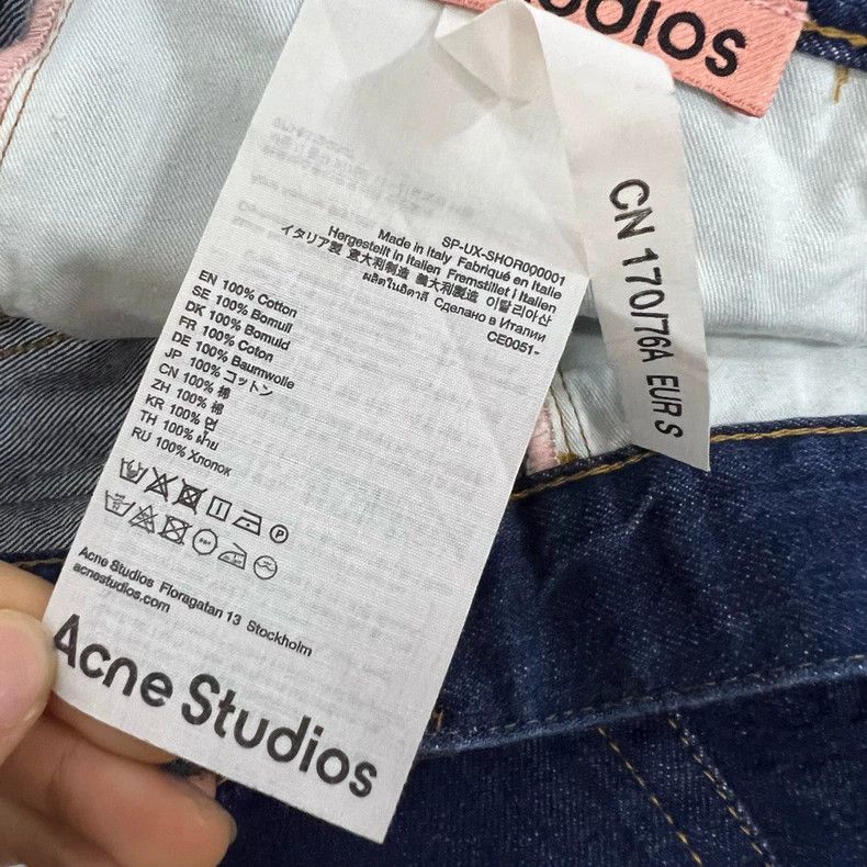 Acne Studios acne studios size:S denim shorts 2504-Nextarrow Size US 30 / EU 46 - 4 Thumbnail