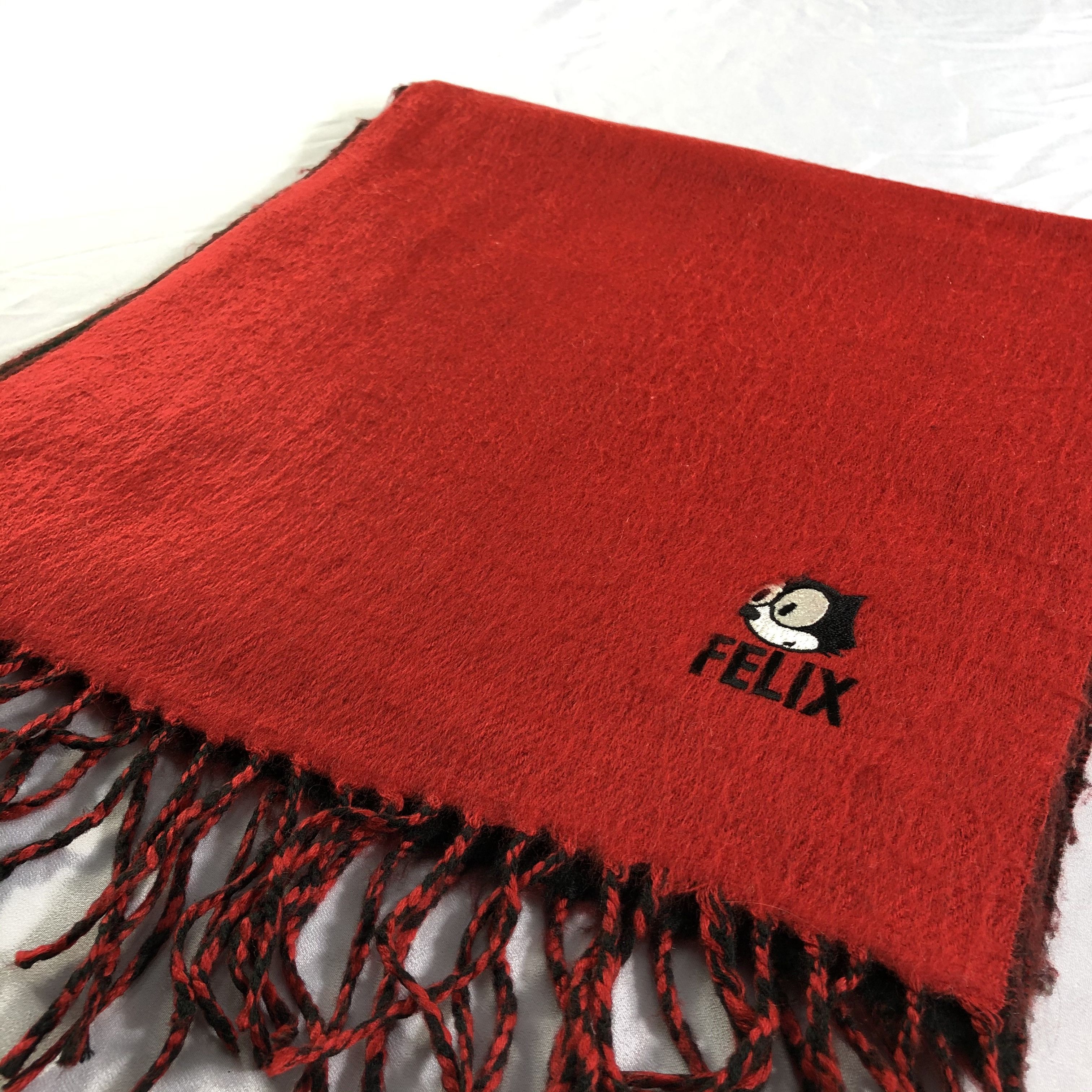 Anime Felix the Cat Plain Scarf Muffler Neckwear V2410 Size ONE SIZE - 3 Thumbnail