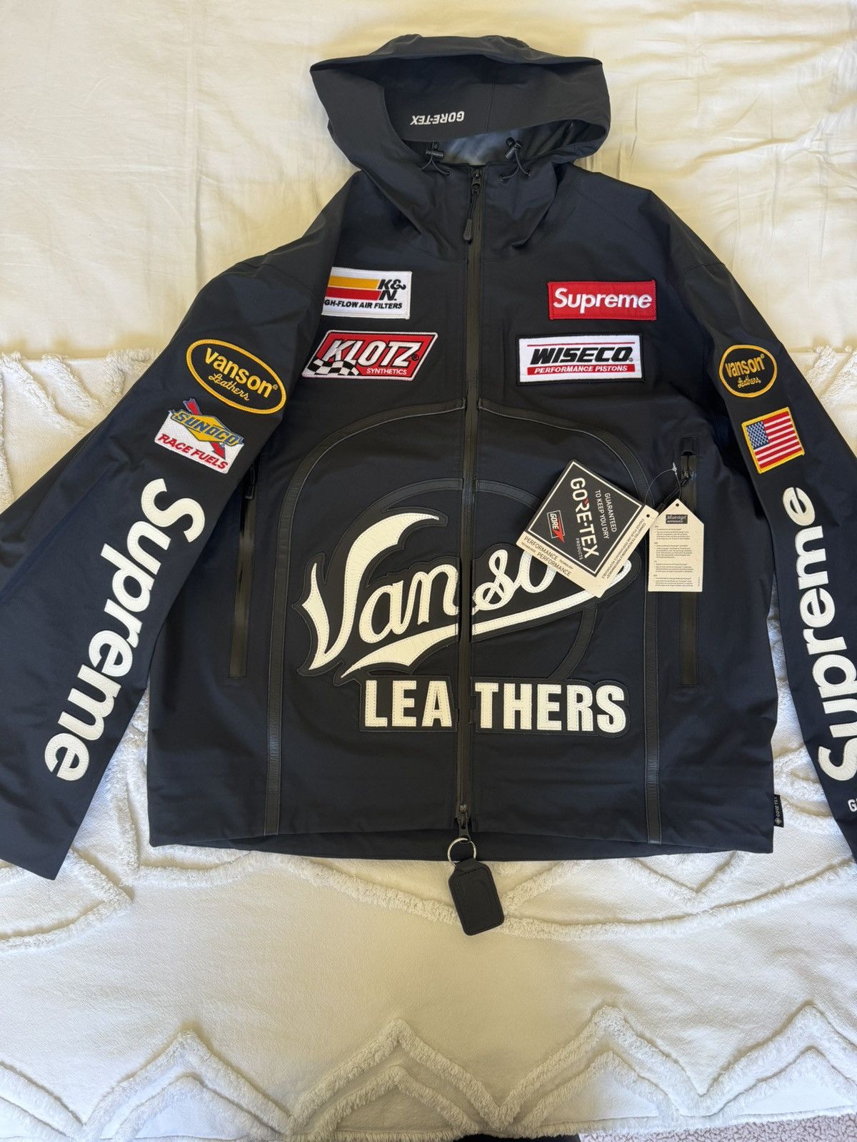 Supreme Vanson Leathers GORE-TEX Shell Jacket