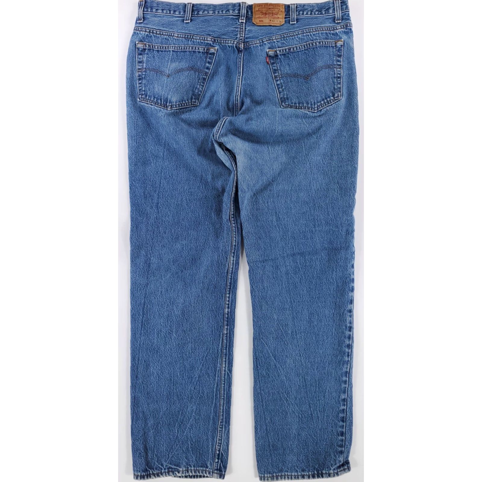 Levi's VINTAGE Levi's 501 Jeans Mens 41 x 33 Blue Straight 90s VTG 501 Jeans Mens Quick reference Size US 41 - 3 Thumbnail