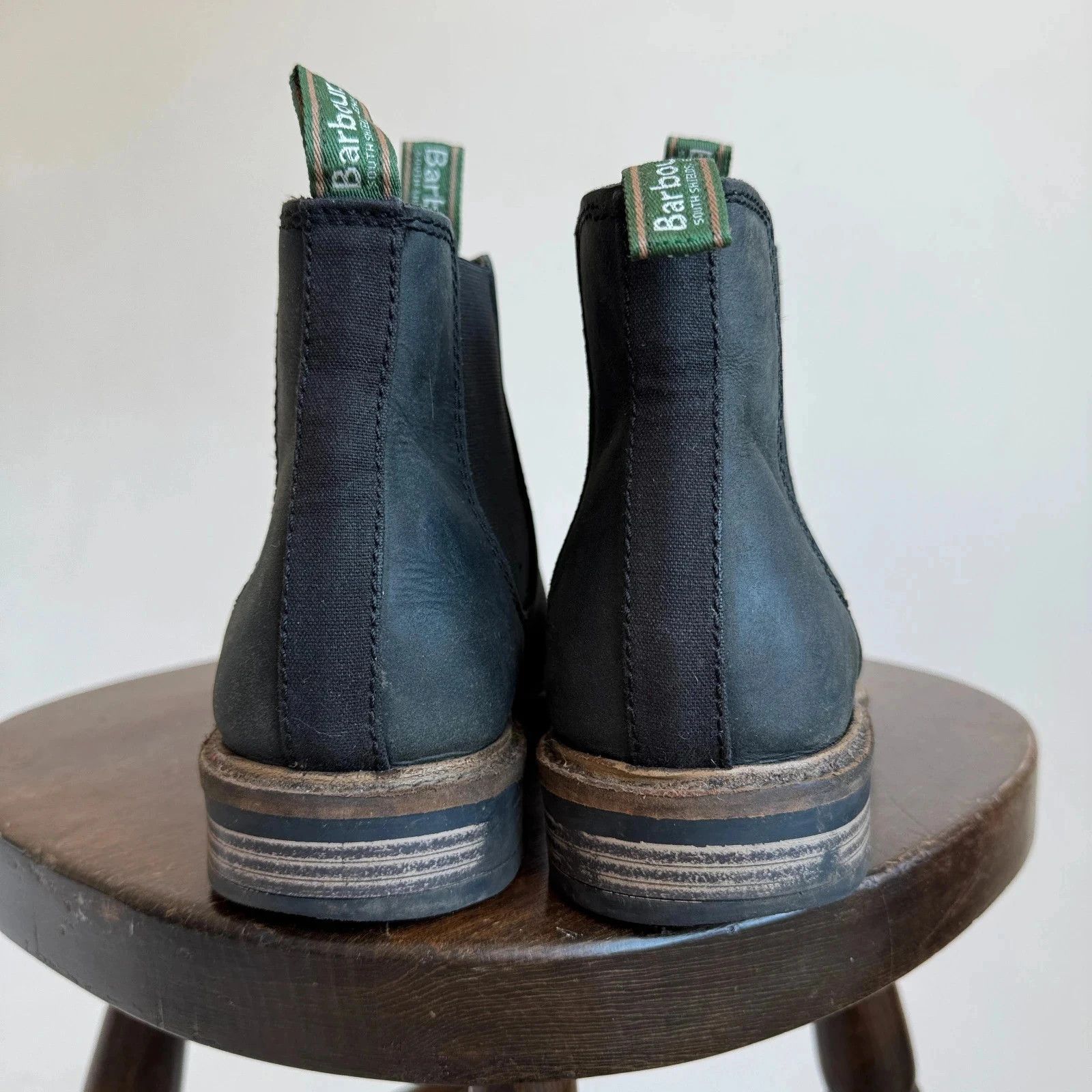 Barbour Barbour Leather Chelsea Boots Black Classic British Heritage Size US 8 / EU 41 - 3 Thumbnail