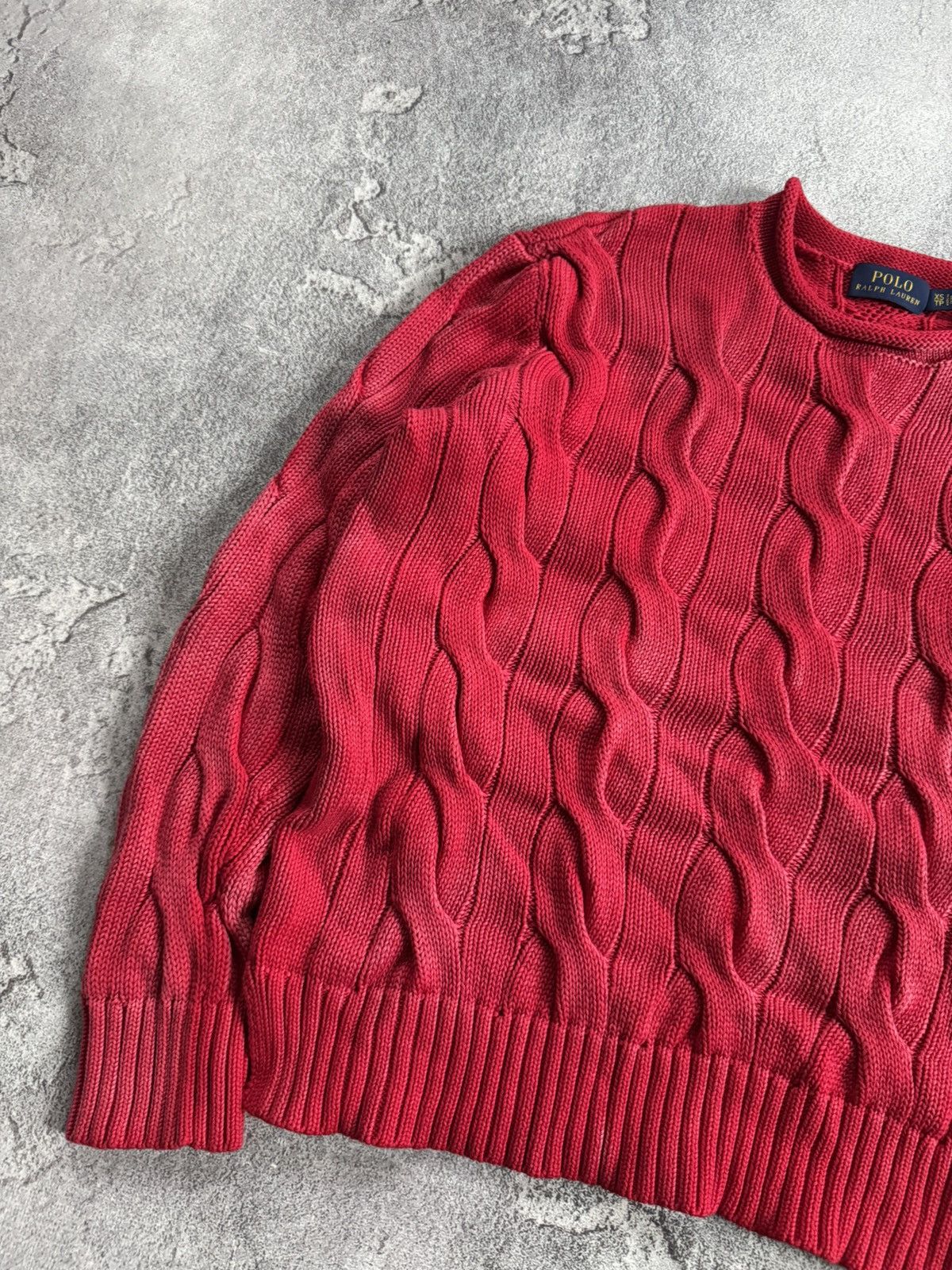 Polo Ralph Lauren Polo Ralph Lauren XS graphite pattern cable knitwear sweater Size XS / US 0-2 / IT 36-38 - 5 Thumbnail