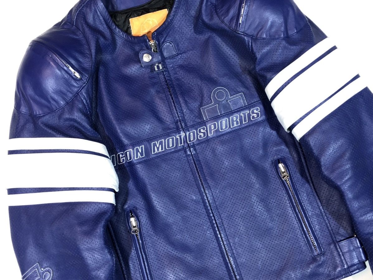 Dainese × Honda × Yamaha Icon motorcycle Leather Jacket Racing Size US M / EU 48-50 / 2 - 12 Thumbnail