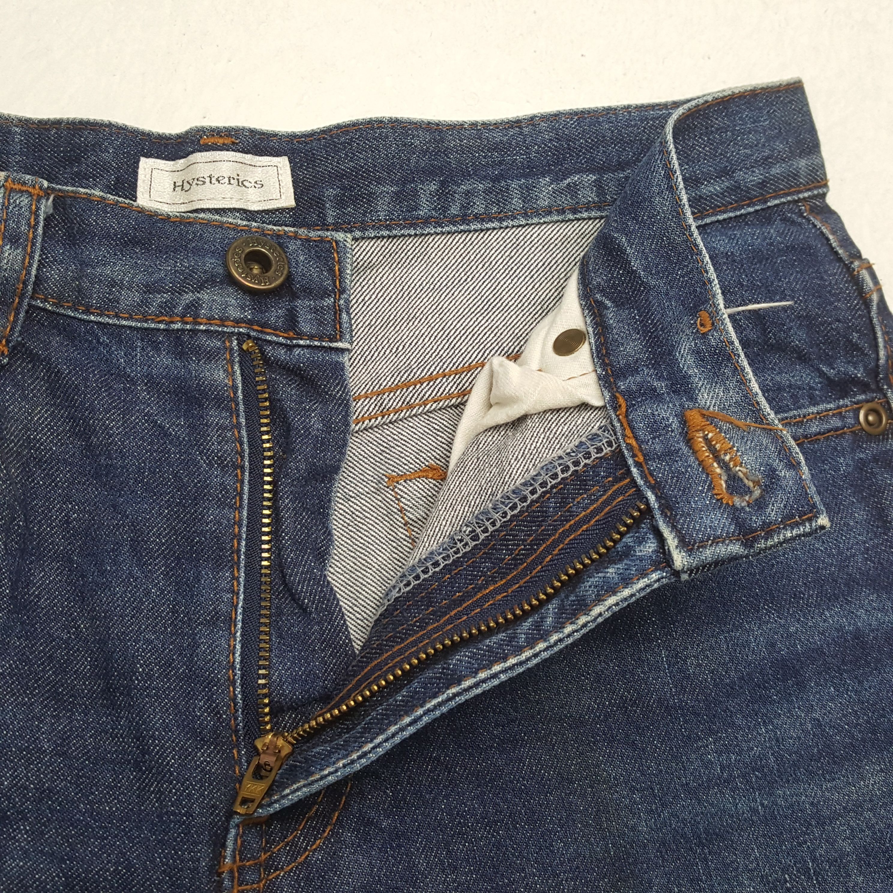 Hysteric Glamour × Japanese Brand × Vintage Vintage HYSTERIC GLAMOUR Japan Fashion Brand Boot Cut Jeans Size 27" / US 4 / IT 40 - 12 Thumbnail